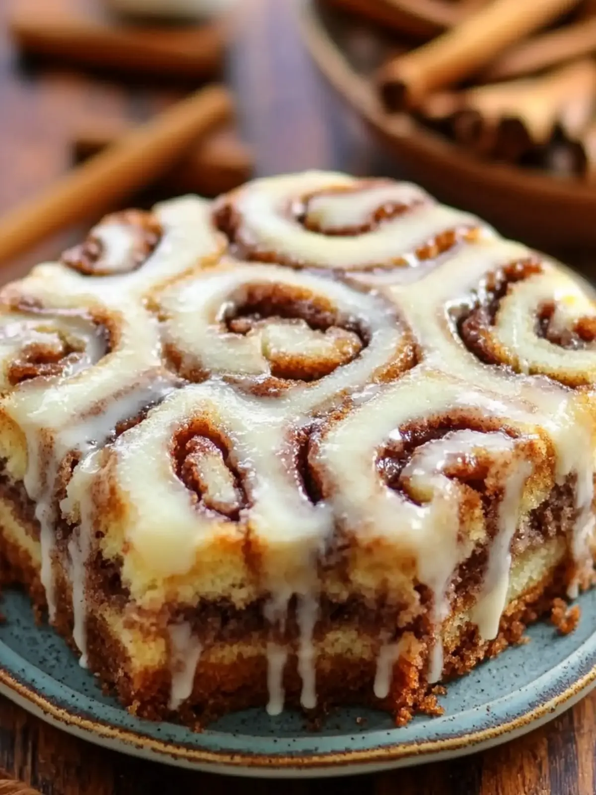 Cinnabon Cinnamon Roll Cake: Quick, No-Yeast Delight for All 3 Cinnabon Cinnamon Roll Cake