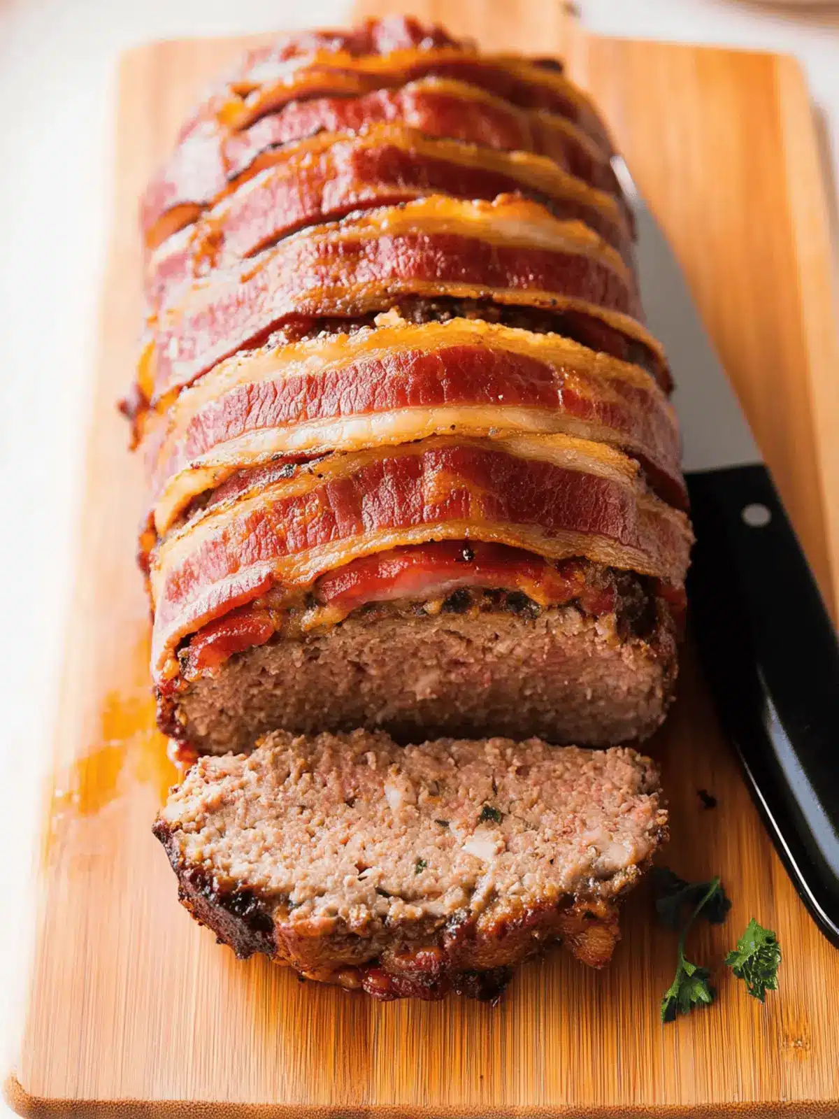 Bacon-Wrapped Keto Meatloaf: A Flavorful Low-Carb Delight 2 Bacon-Wrapped Keto Meatloaf