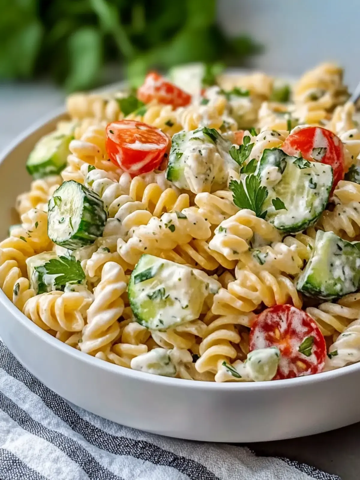 Creamy Ranch Protein Pasta Salad for Effortless Meal Prep 3 Creamy Ranch Protein Pasta Salad