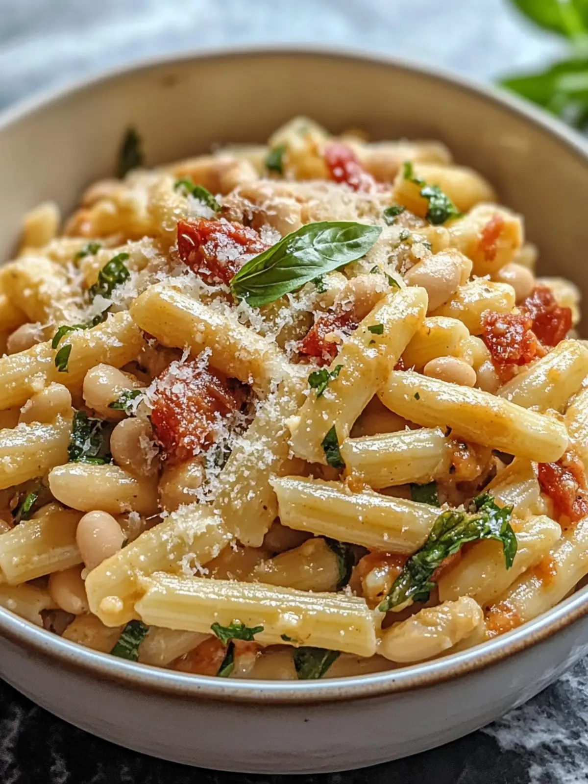Crockpot Tuscan White Bean Pasta: Your New Comfort Food Hero 4 Crockpot Tuscan White Bean Pasta
