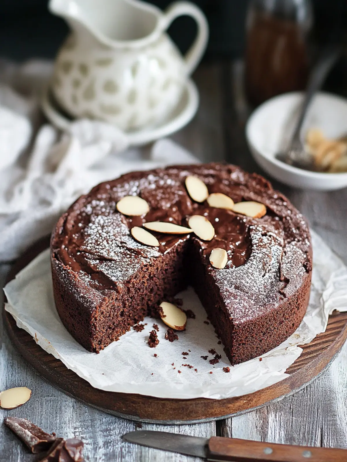 Decadent Almond Flour Chocolate Cake for Every Occasion 2 Almond Flour Chocolate Cake