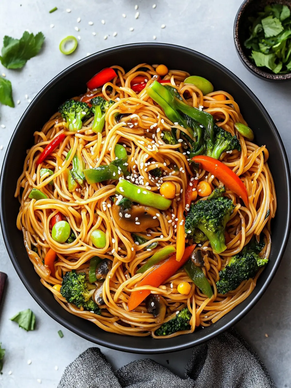 20-Minute Vegetable Lo Mein: Quick, Colorful & Completely Delicious 3 Vegetable Lo Mein