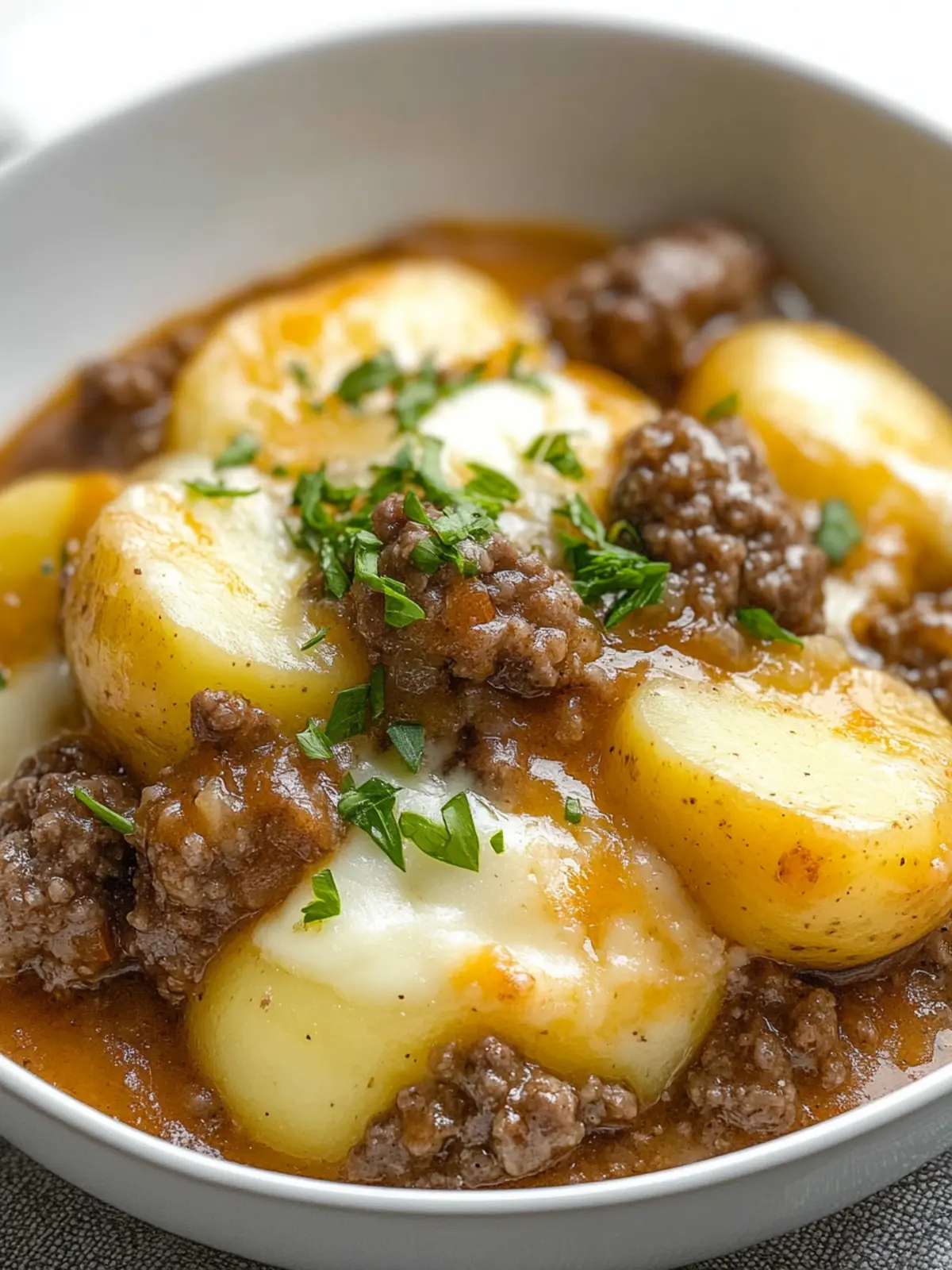 Cozy Up with This Easy Crockpot Hamburger Potato Casserole Recipe 4 Crockpot Hamburger Potato Casserole Recipe
