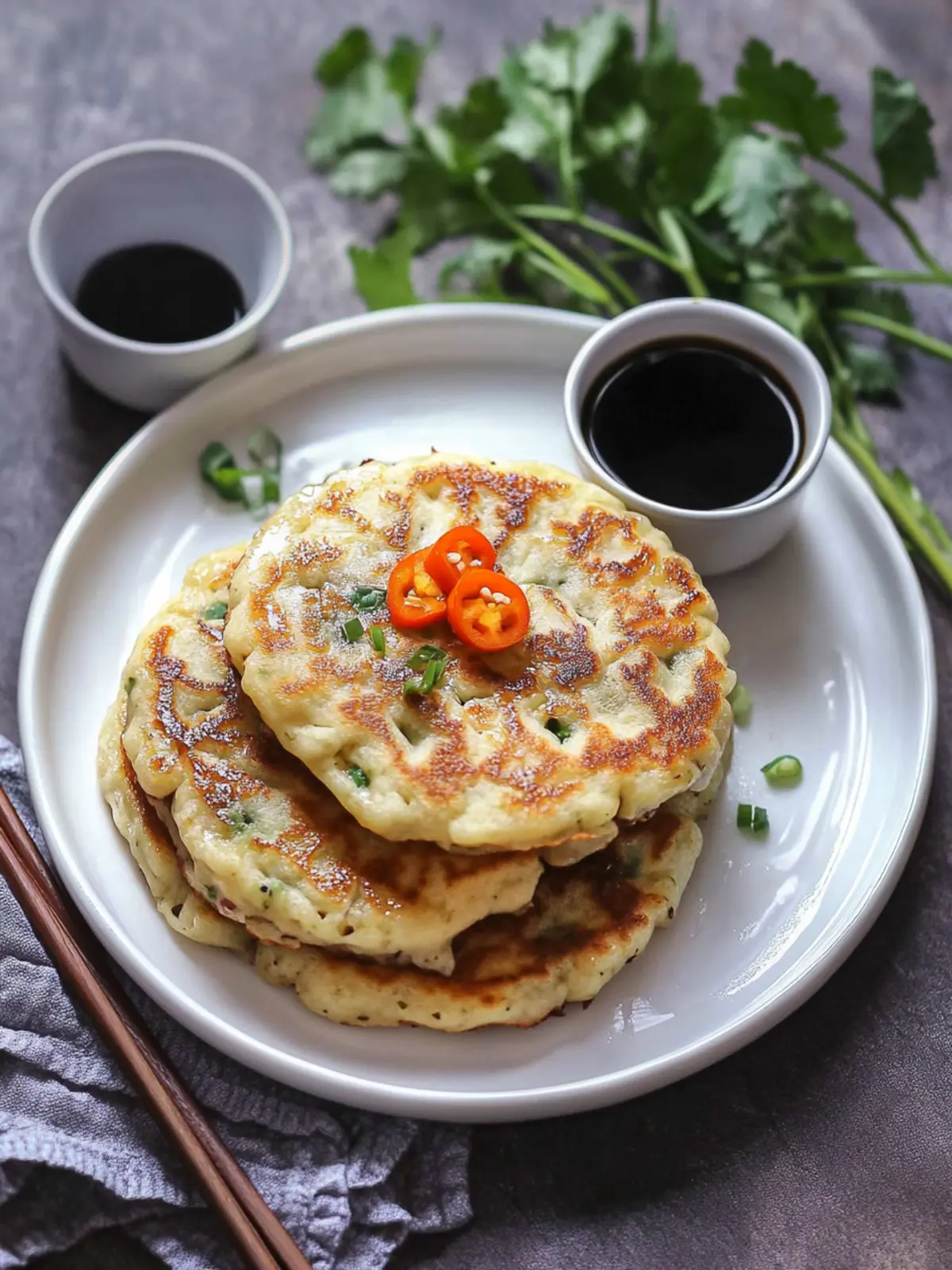 Delicious Chinese-Style Savoury Stuffed Breakfast Pancakes 3 Chinese-Style Savoury Stuffed Breakfast Pancakes