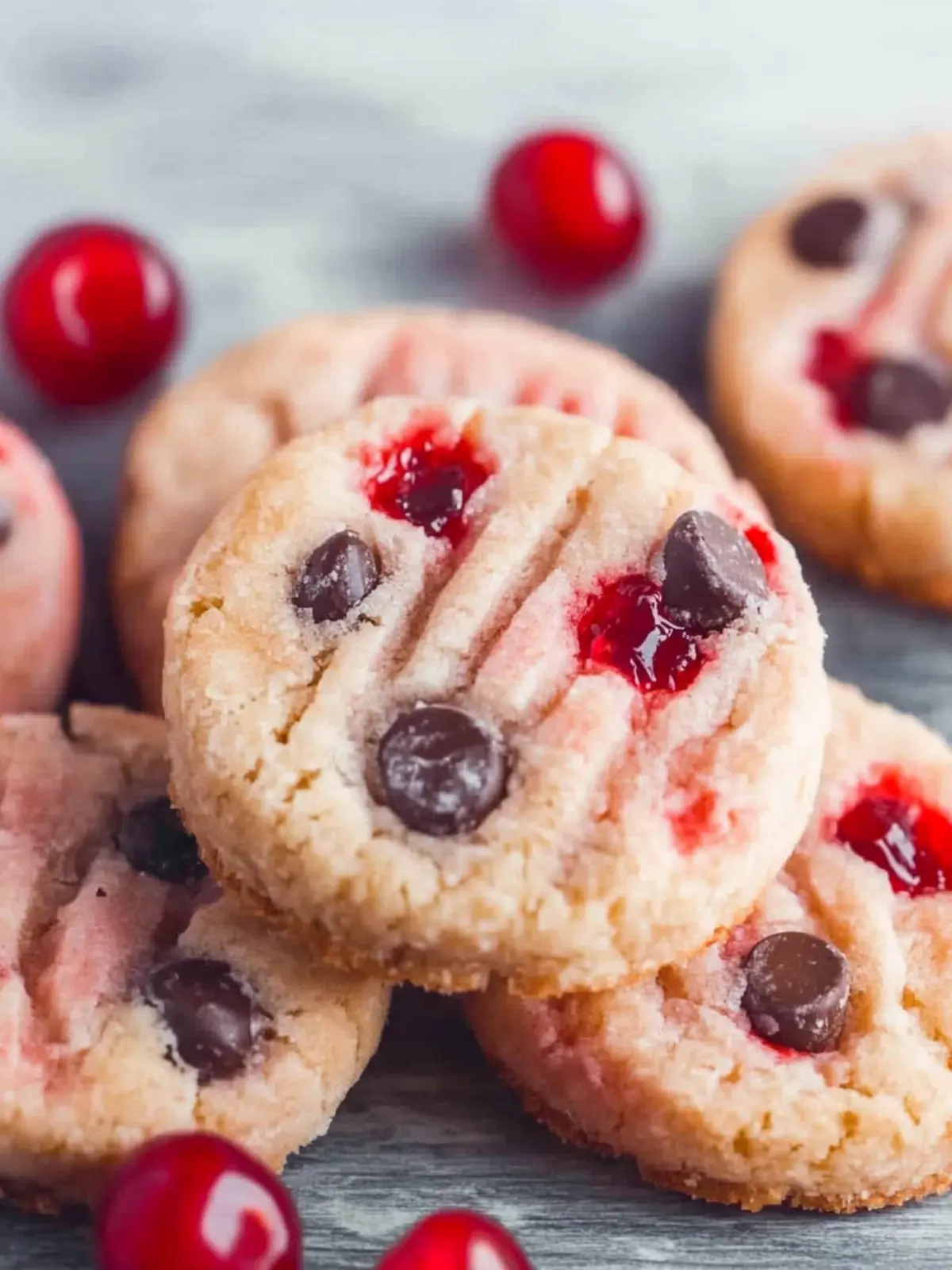 Irresistible Cherry Chocolate Chip Shortbread Cookies Made Easy 3 Cherry Chocolate Chip Shortbread Cookies