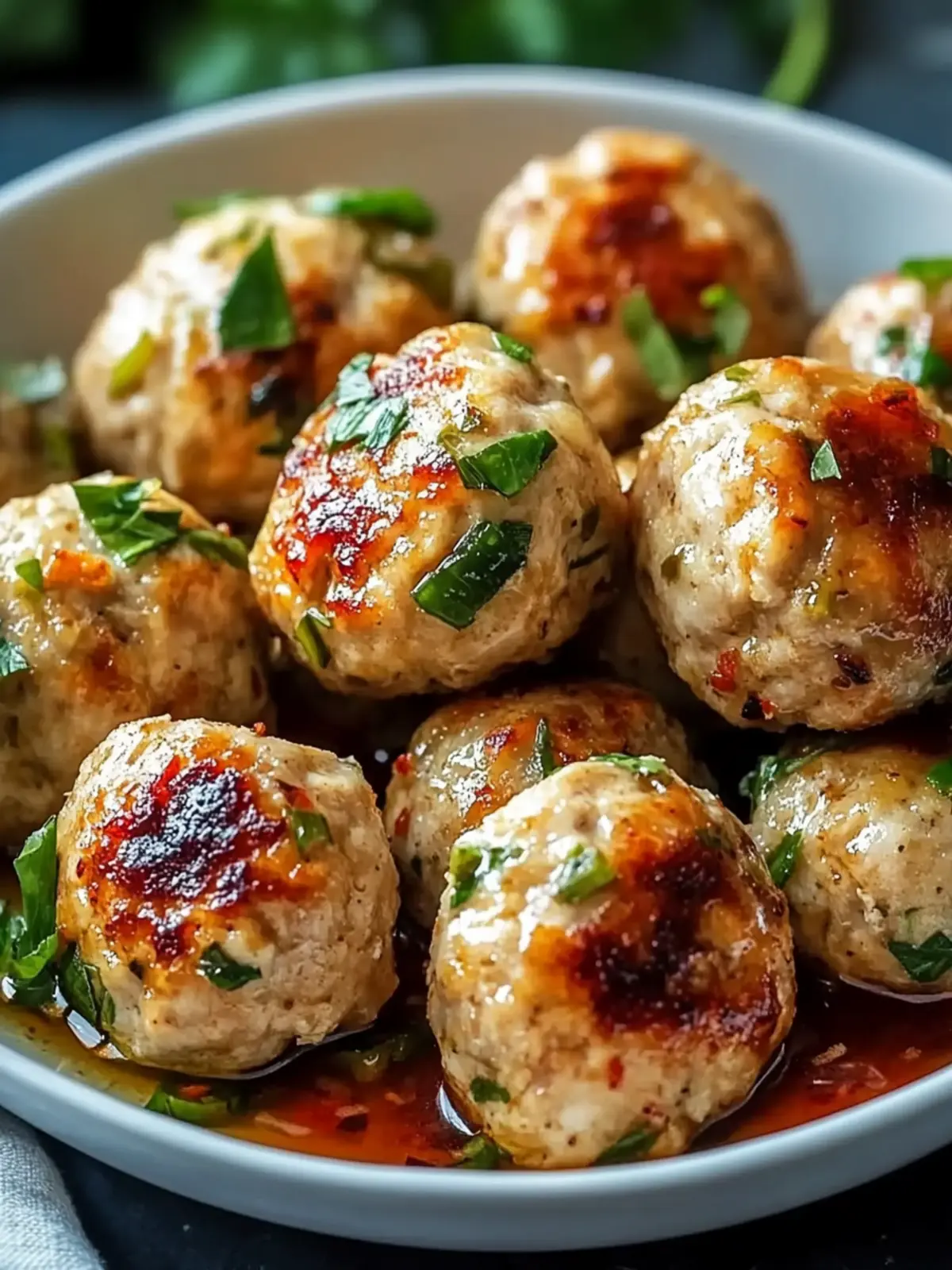 Irresistible Easy Thai Baked Chicken Meatballs You ll Love 2 Easy Thai Baked Chicken Meatballs