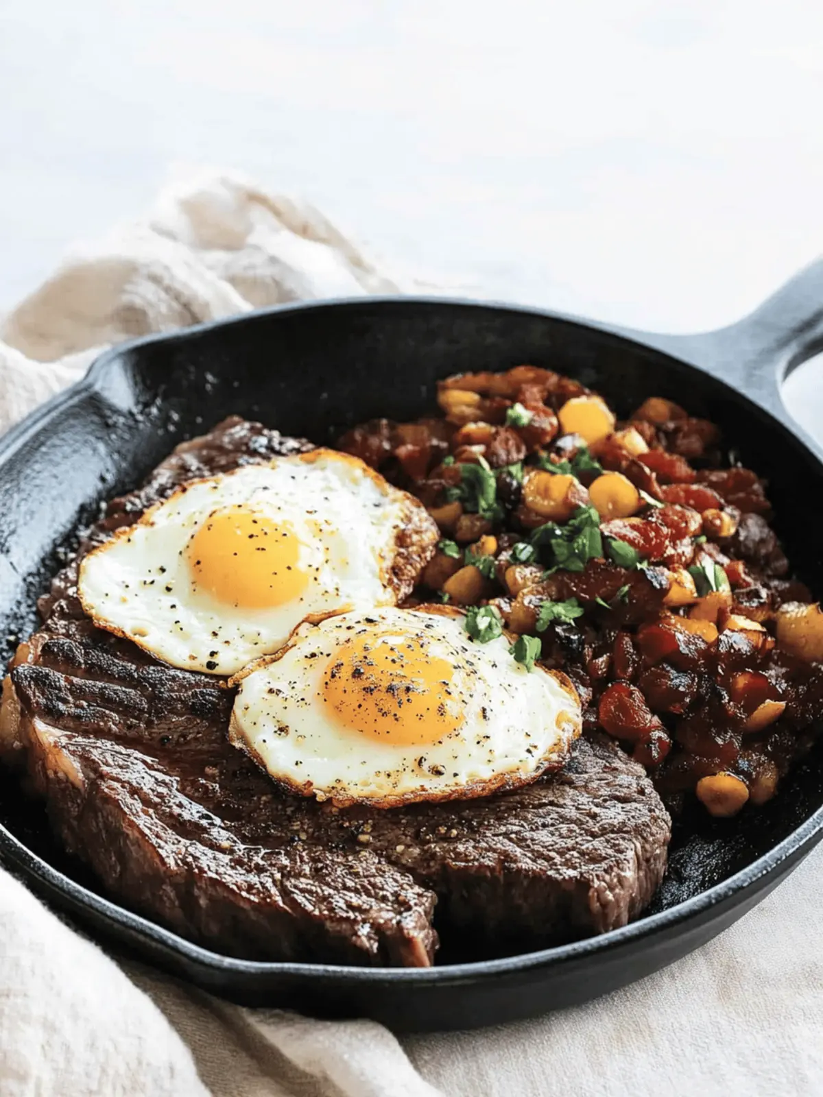 Steak and Eggs Recipe: A Hearty Twist on Breakfast Bliss 4 Steak and Eggs Recipe