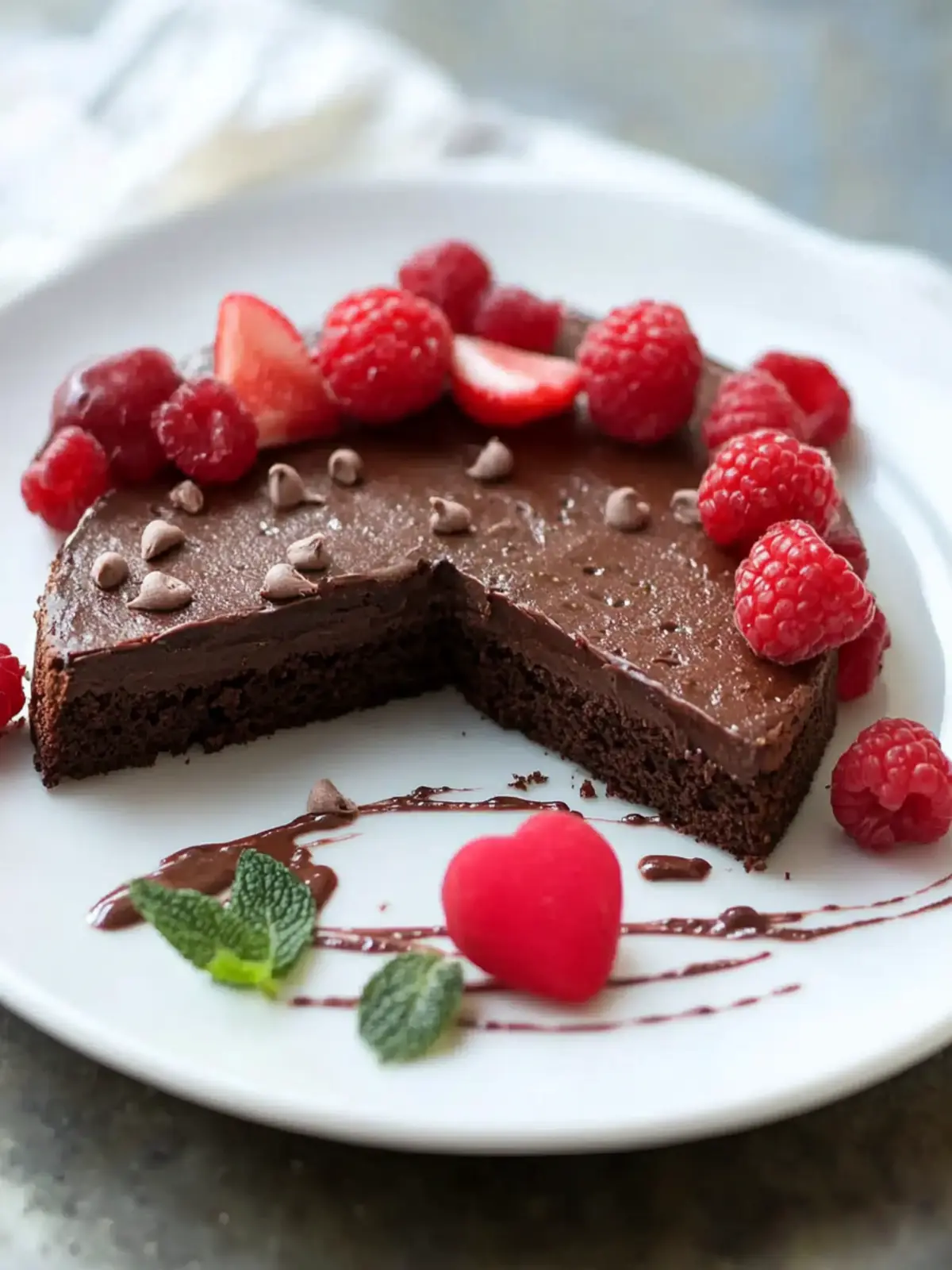 Decadent Flourless Chocolate Cake for Valentine s Day Delight 2 Flourless Chocolate Cake- Valentine s Day desserts