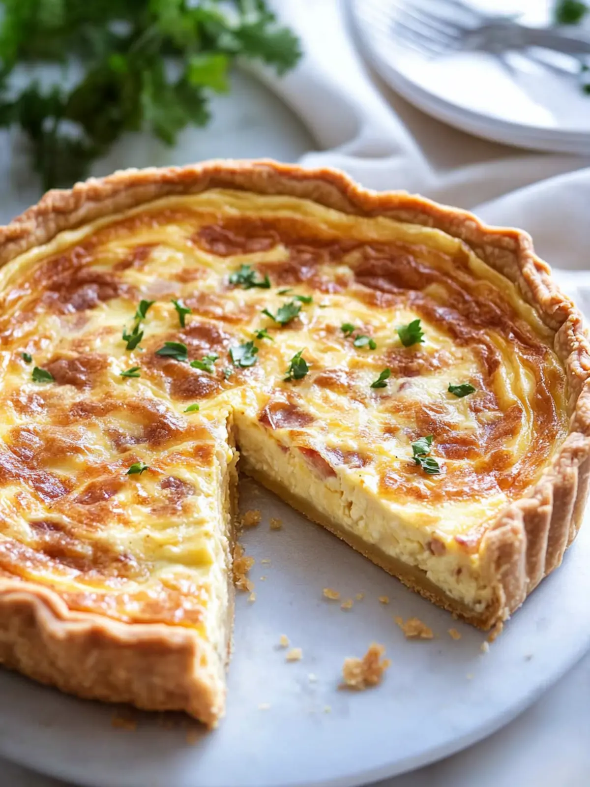 Classic Quiche Lorraine Recipe: A Mother's Day Delight 4 Classic Quiche Lorraine Recipe- Mother's day special