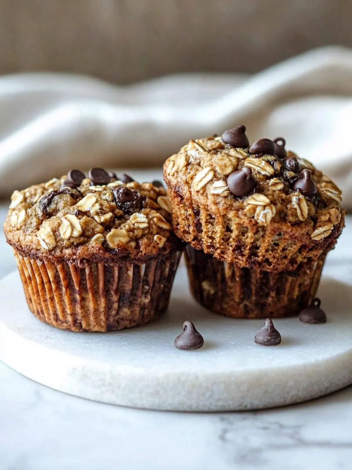 Fearless 3-Day Oatmeal Chocolate Chip Muffins for Busy Mornings 2 Fearless 3-Day Oatmeal Chocolate Chip Breakfast Muffins