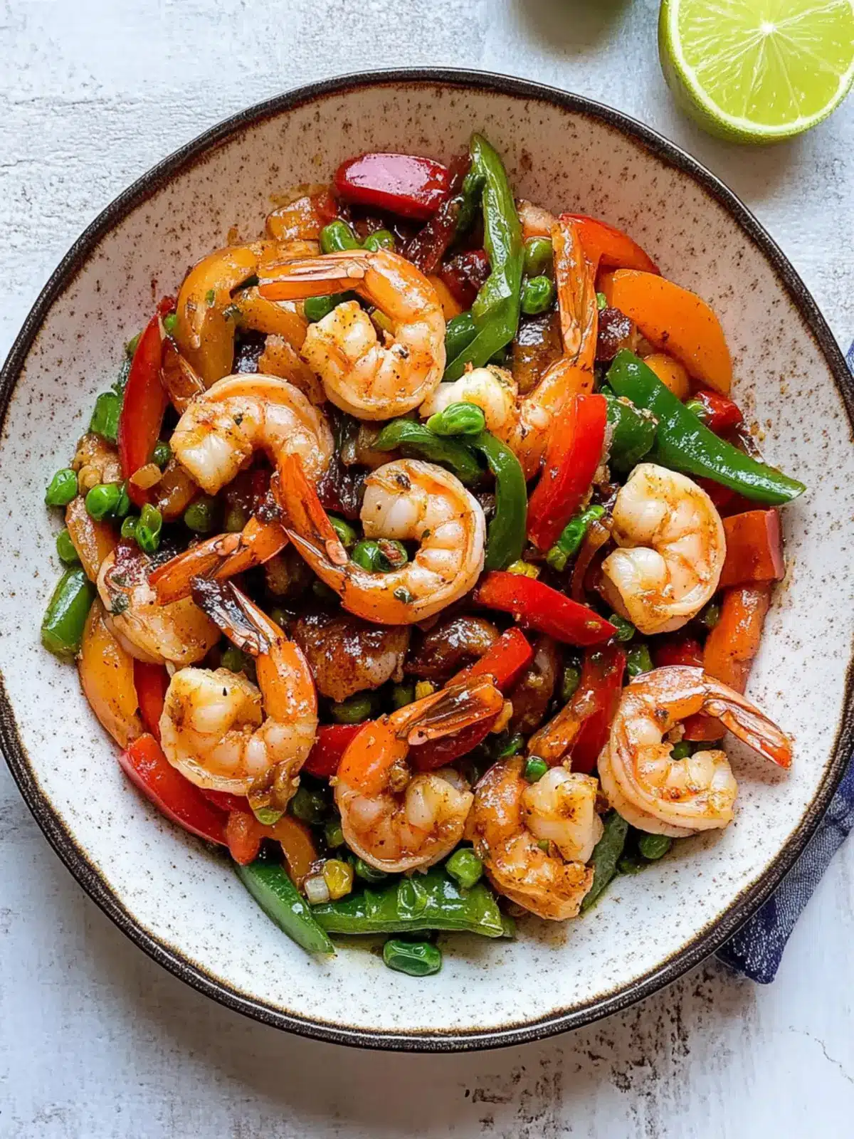 Zesty Shrimp Stir Fry with Honey Sriracha Magic 4 Shrimp Stir Fry
