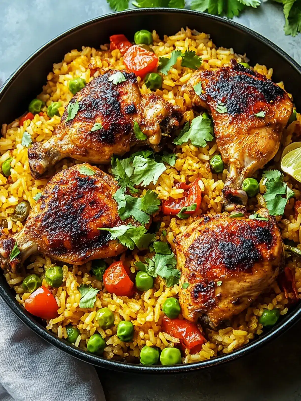 Caribbean Chicken and Rice: A Flavorful Family Favorite 4 Caribbean Chicken and Rice