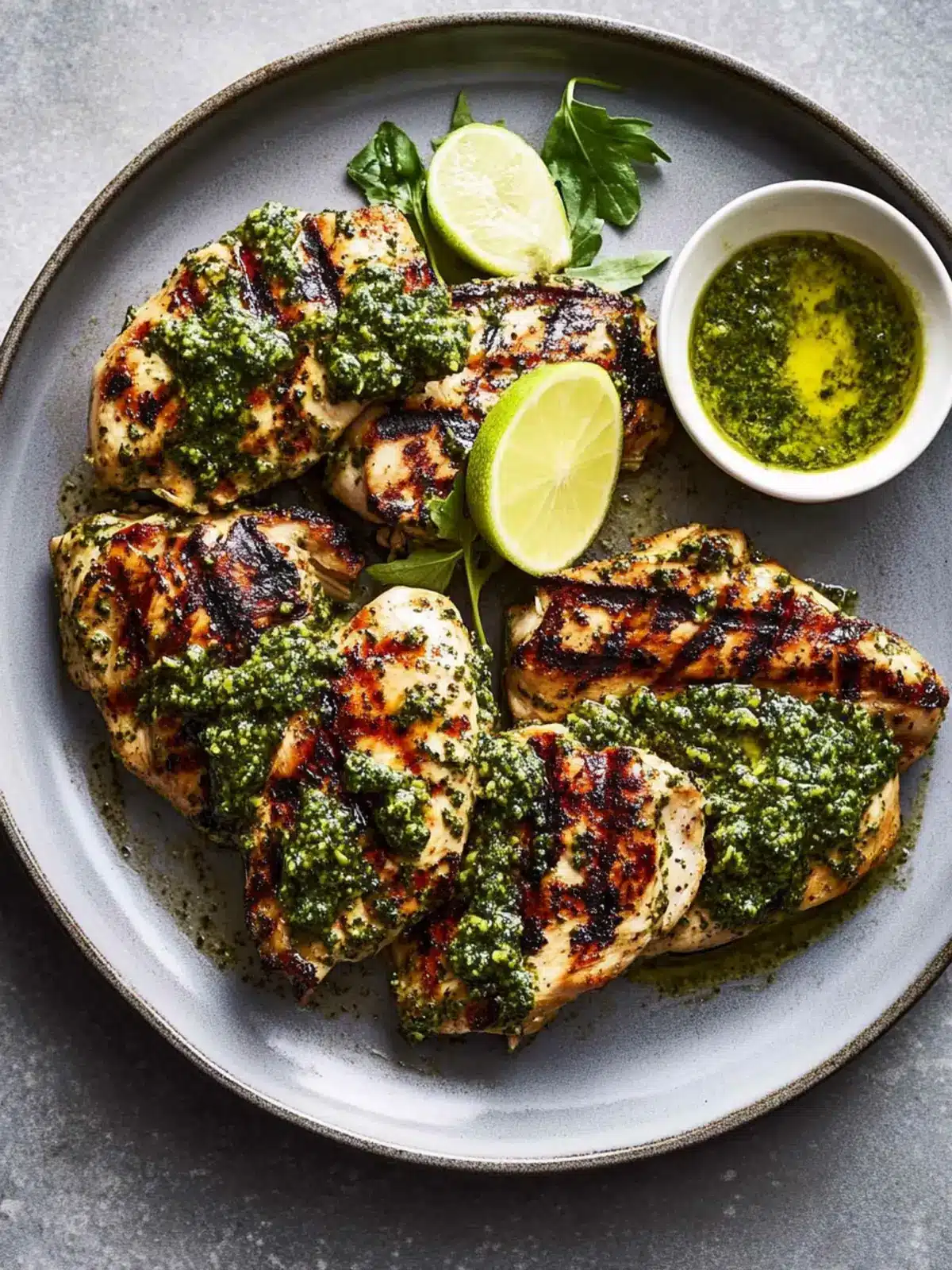 Grilled Chicken Breasts With Arugula Pesto for Summer Bliss 2 Grilled Chicken Breasts With Arugula Pesto