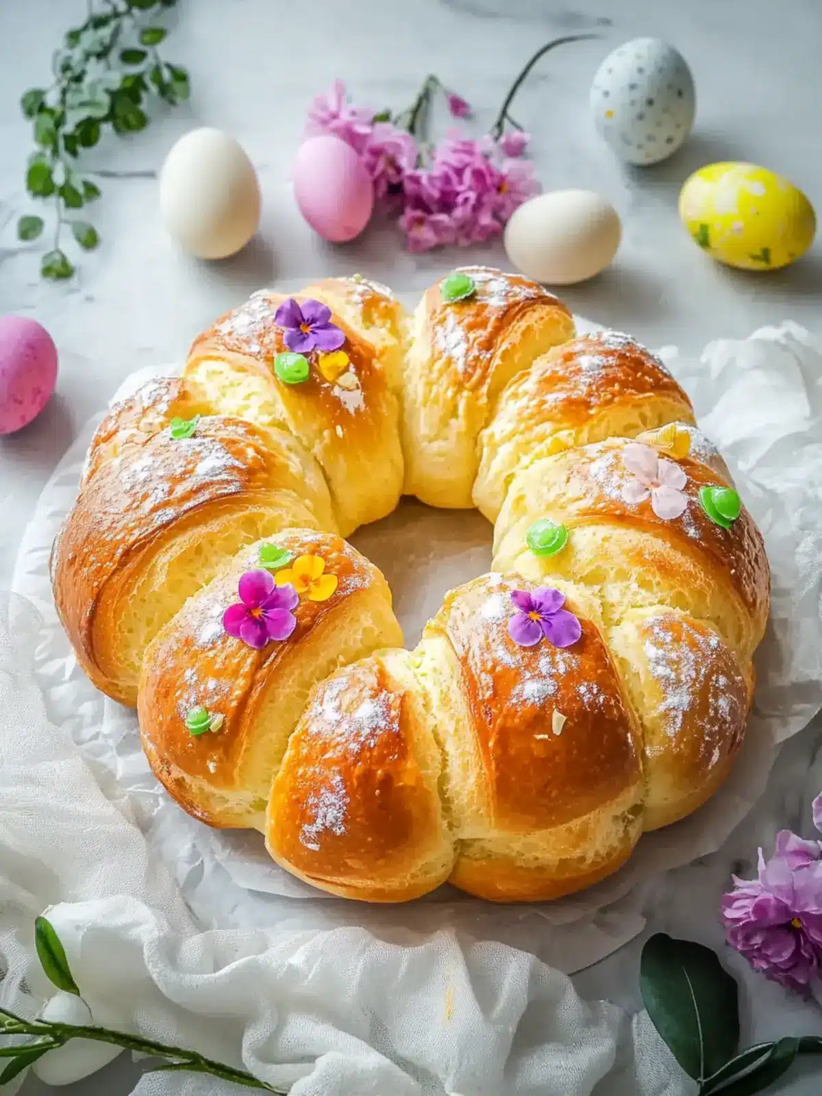Italian Easter Bread Wreath: Sweet Tradition You Can Master 2 Italian Easter Bread Wreath