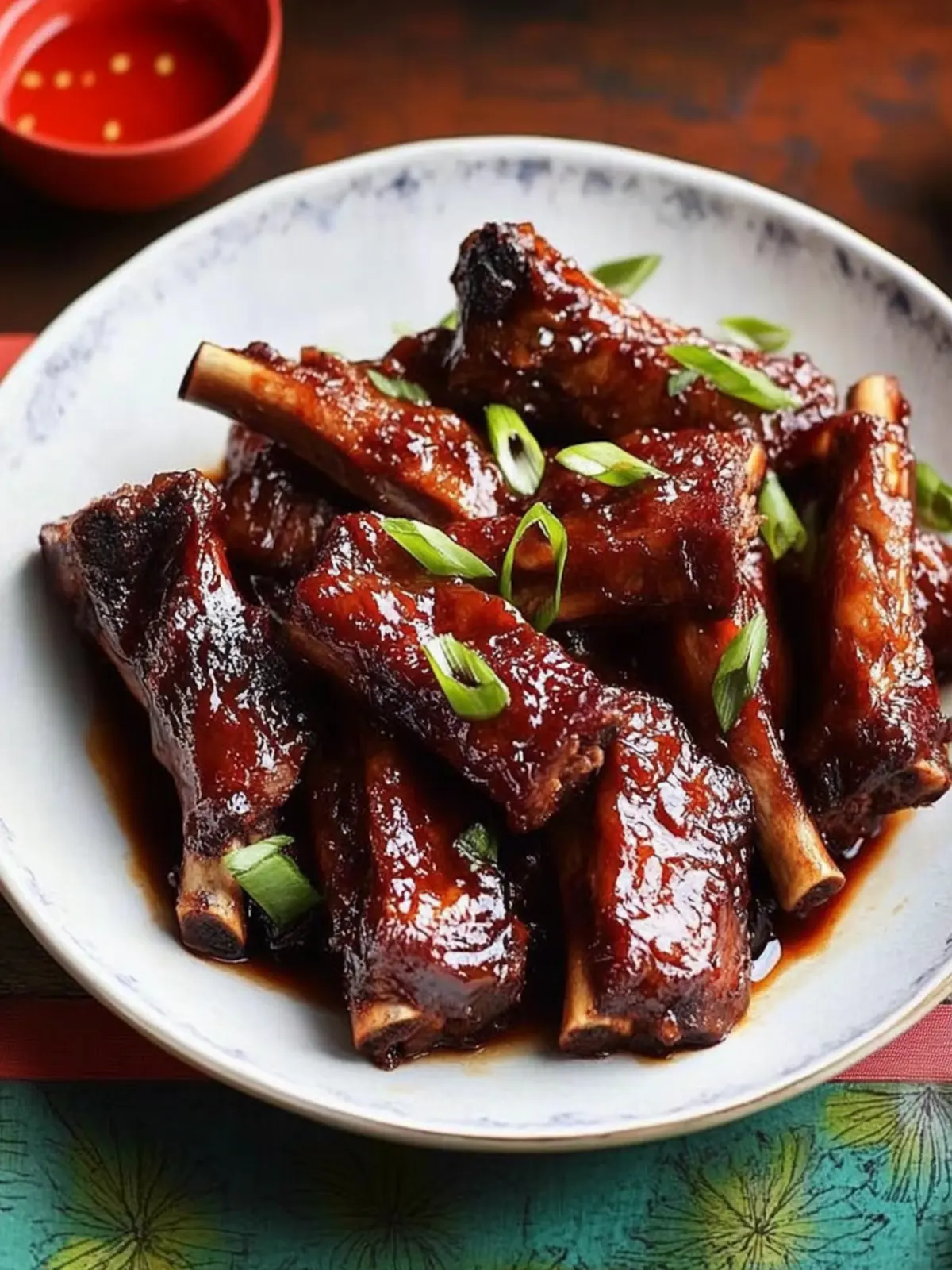 Savory Suon Kho Pork Ribs: Perfect for Chinese New Year Dinner 4 Suon Kho (Pork Ribs in Savory Caramel Sauce)- Chinese new Year Dinner