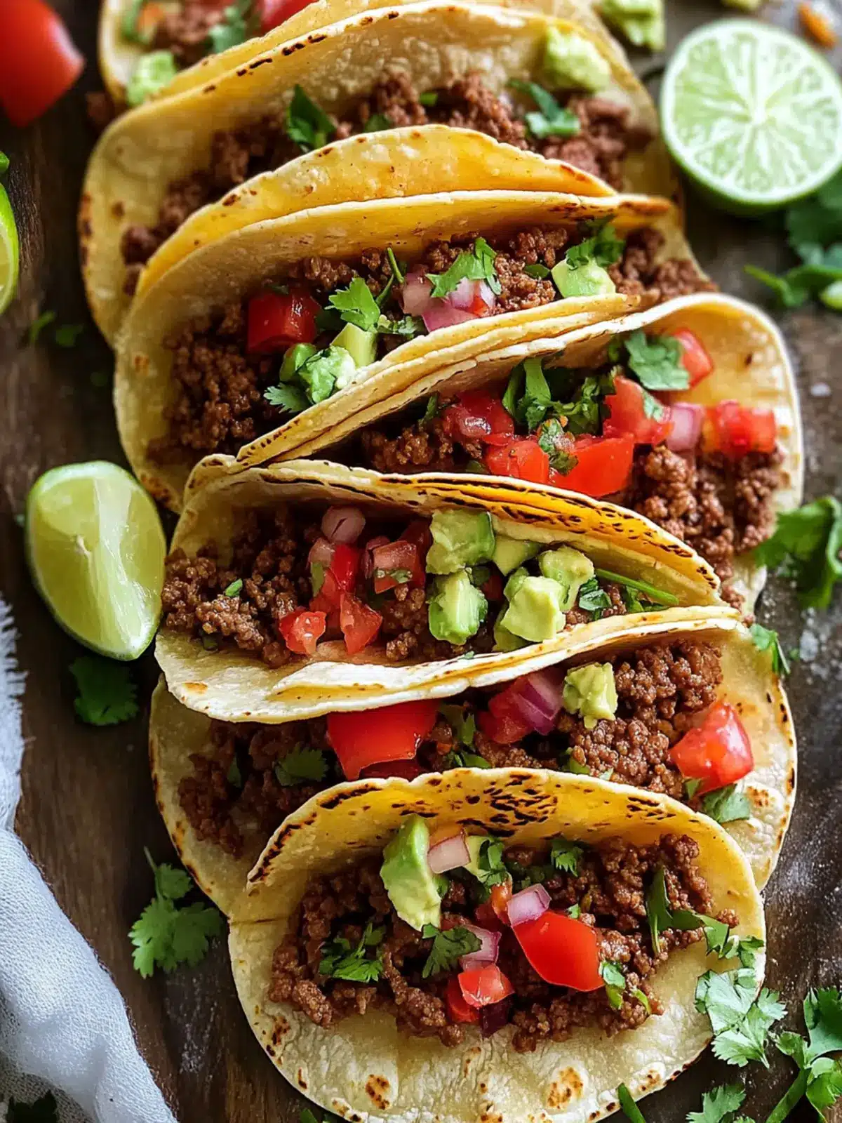 Flavor-Packed Ground Beef Tacos Ready in 30 Minutes 4 Ground Beef Tacos