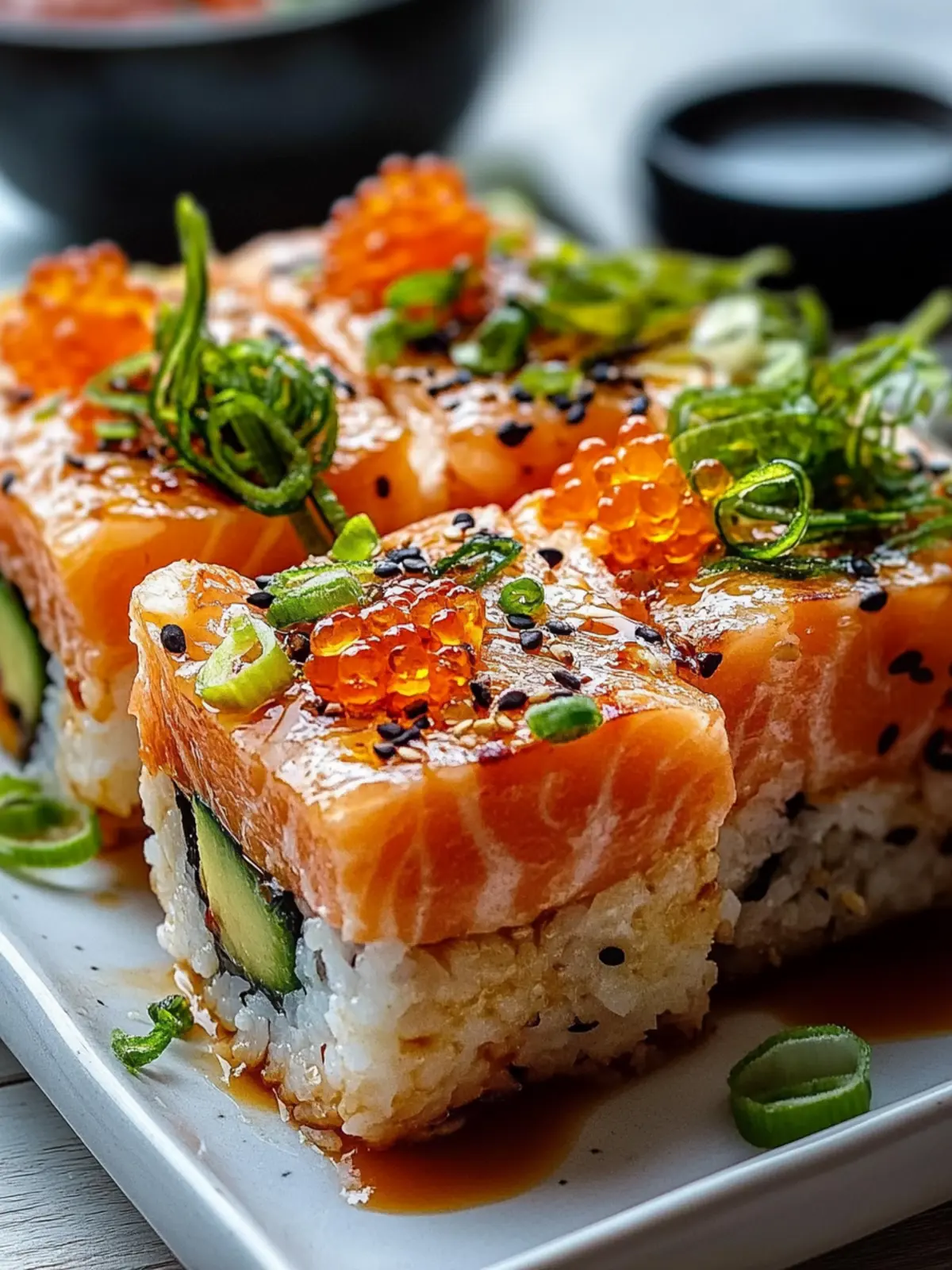 Spicy Salmon Sushi Bake: Your New Family Favorite Dish 4 Spicy Salmon Sushi Bake