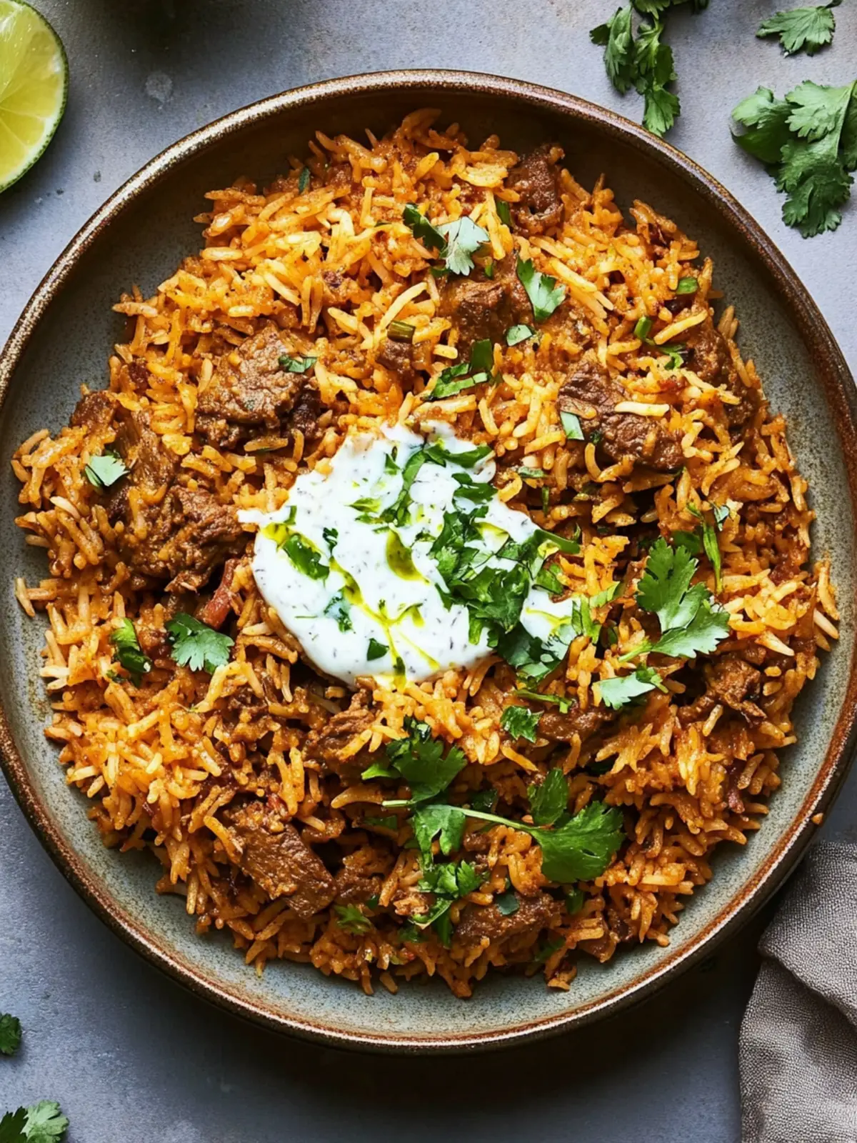 Savory Beef Biryani With Cumin Raita For Quick Weeknight Joy 4 Beef Biryani With Cumin Raita