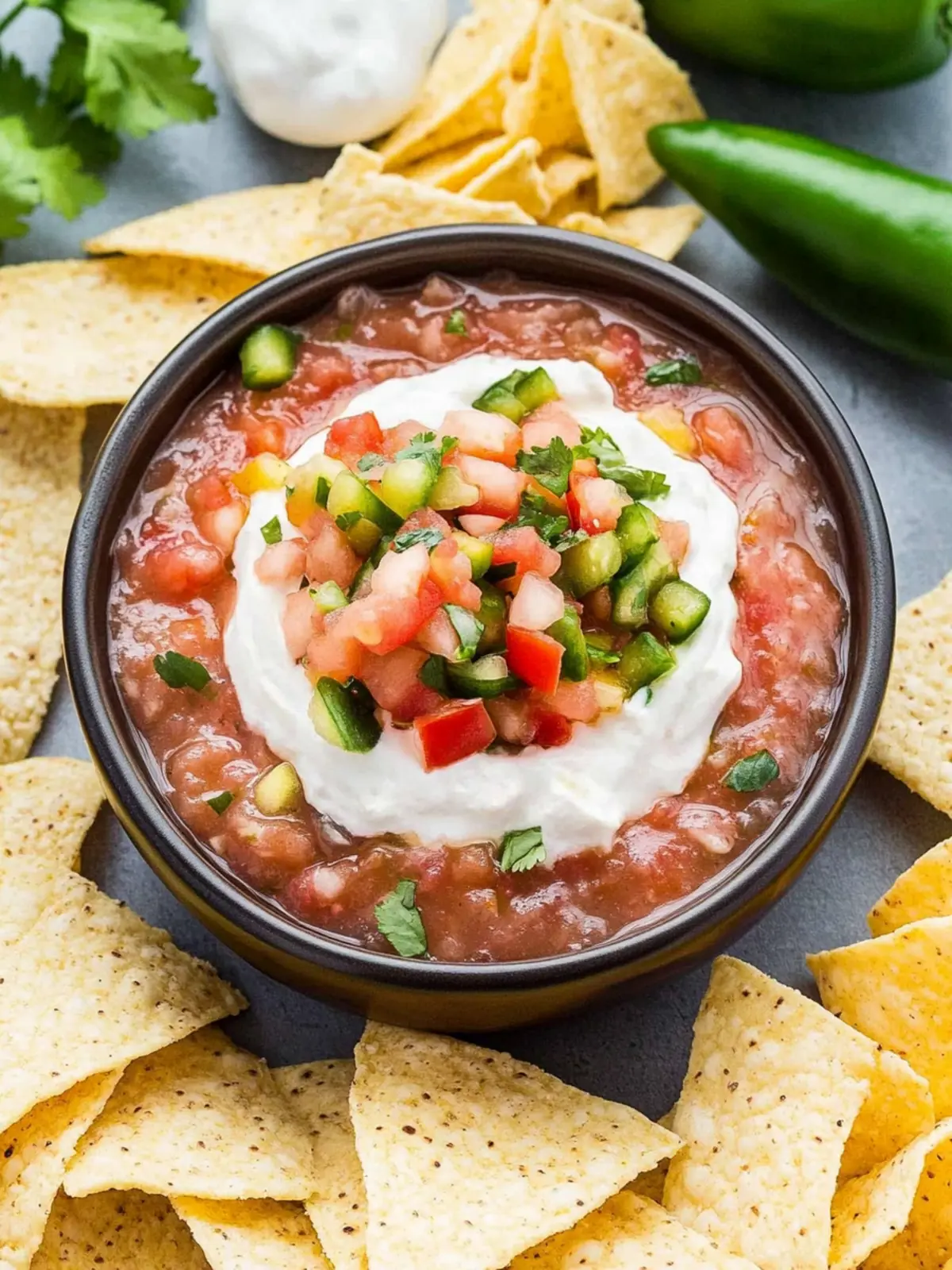 Savory Salsa and Cream Cheese Dip in Just 5 Minutes 4 Salsa and Cream Cheese Dip