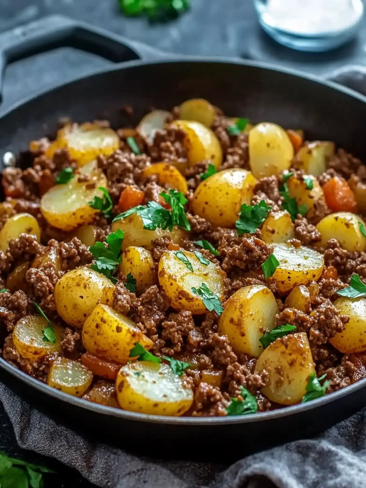 Easy Ground Beef Potato Skillet for Stress-Free Dinner Bliss 4 Easy Ground Beef Potato Skillet
