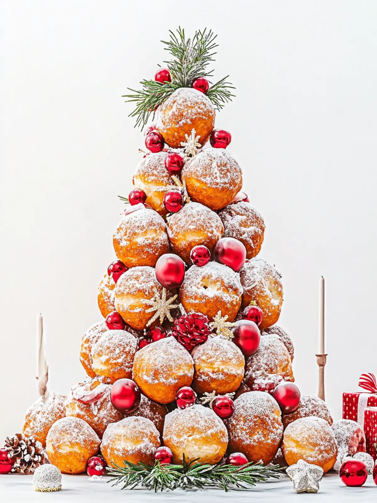 Delightful Donut Hole Christmas Wreath for Festive Mornings 3 Donut Hole Christmas Wreath