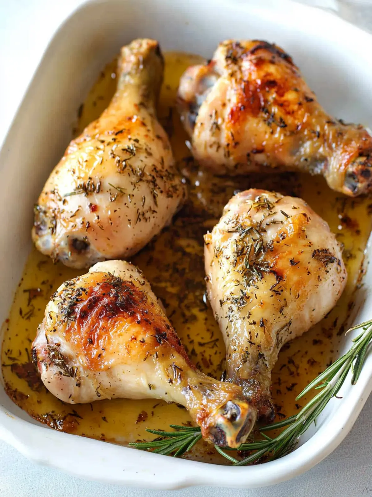 Crispy Rosemary Baked Chicken Drumsticks Recipe for Comfort Food 2 Rosemary Baked Chicken Drumsticks Recipe