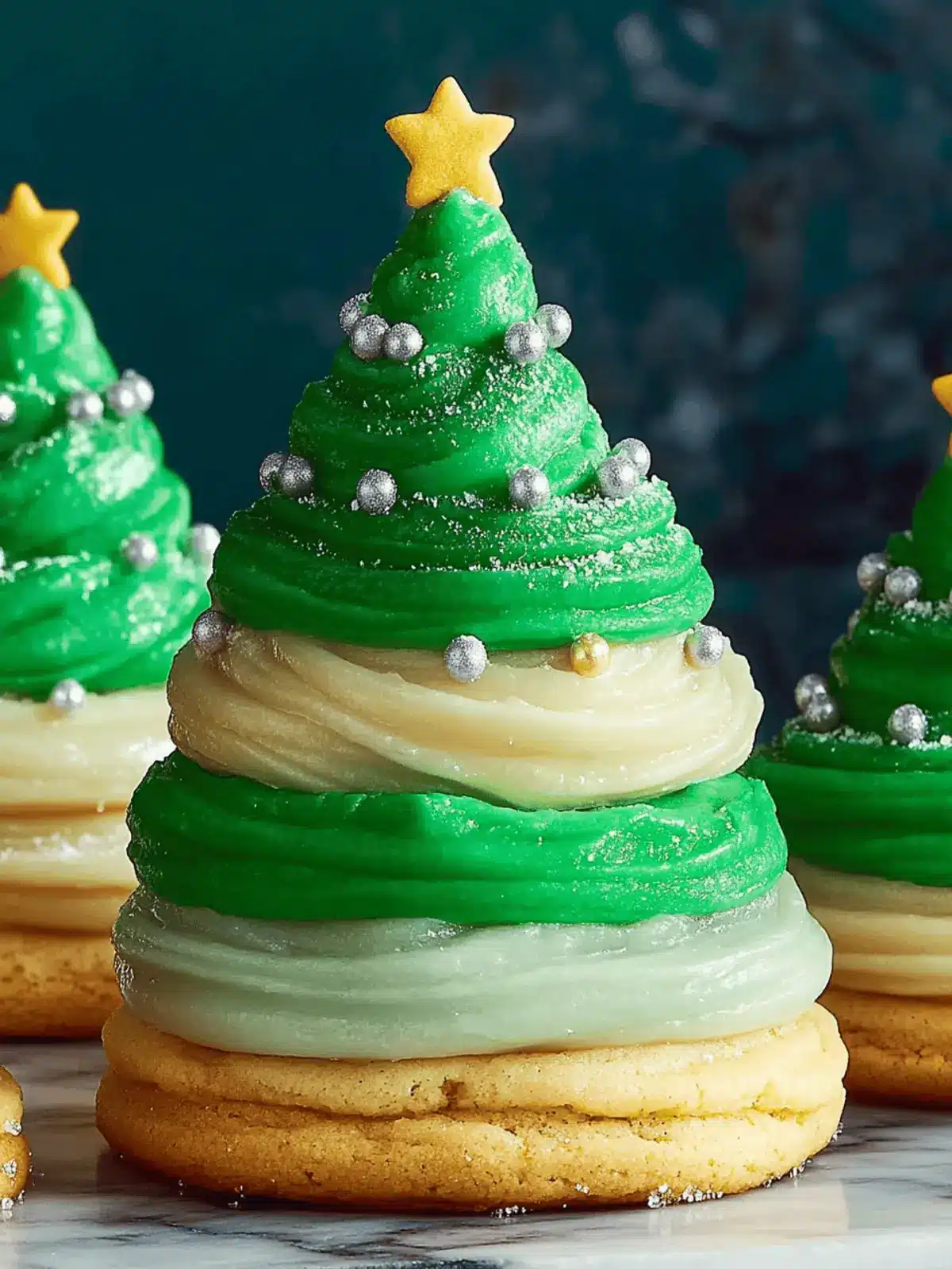 Delicious Christmas Tree Cookie Stacks in Just 30 Minutes 3 Christmas Tree Cookie Stacks