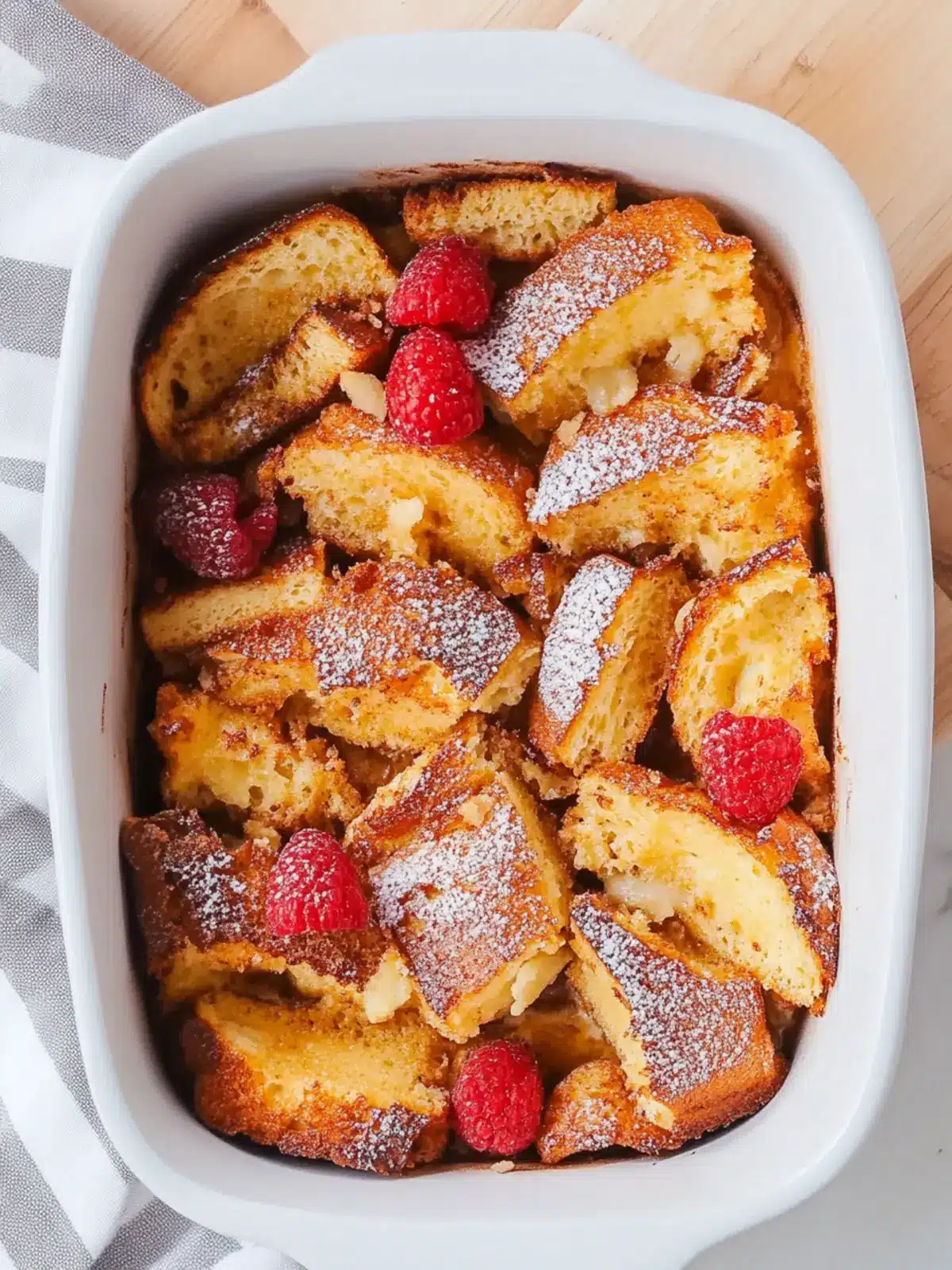 Fluffy French Toast Bake: A No-Fuss Brunch Delight 2 French Toast Bake