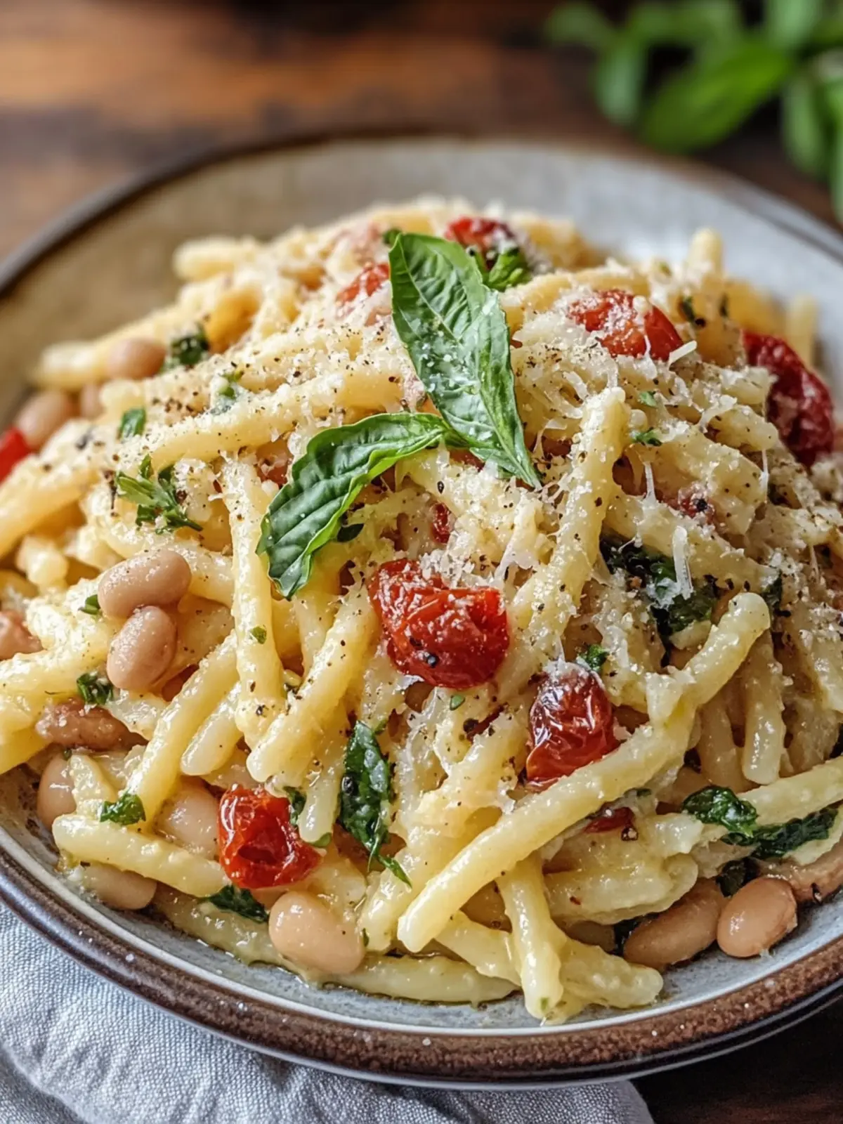 Crockpot Tuscan White Bean Pasta: Your New Comfort Food Hero 3 Crockpot Tuscan White Bean Pasta
