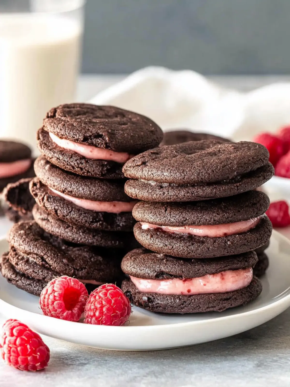 Delicious Chocolate Raspberry Sandwich Cookies for Joyful Moments 2 Chocolate Raspberry Sandwich Cookies