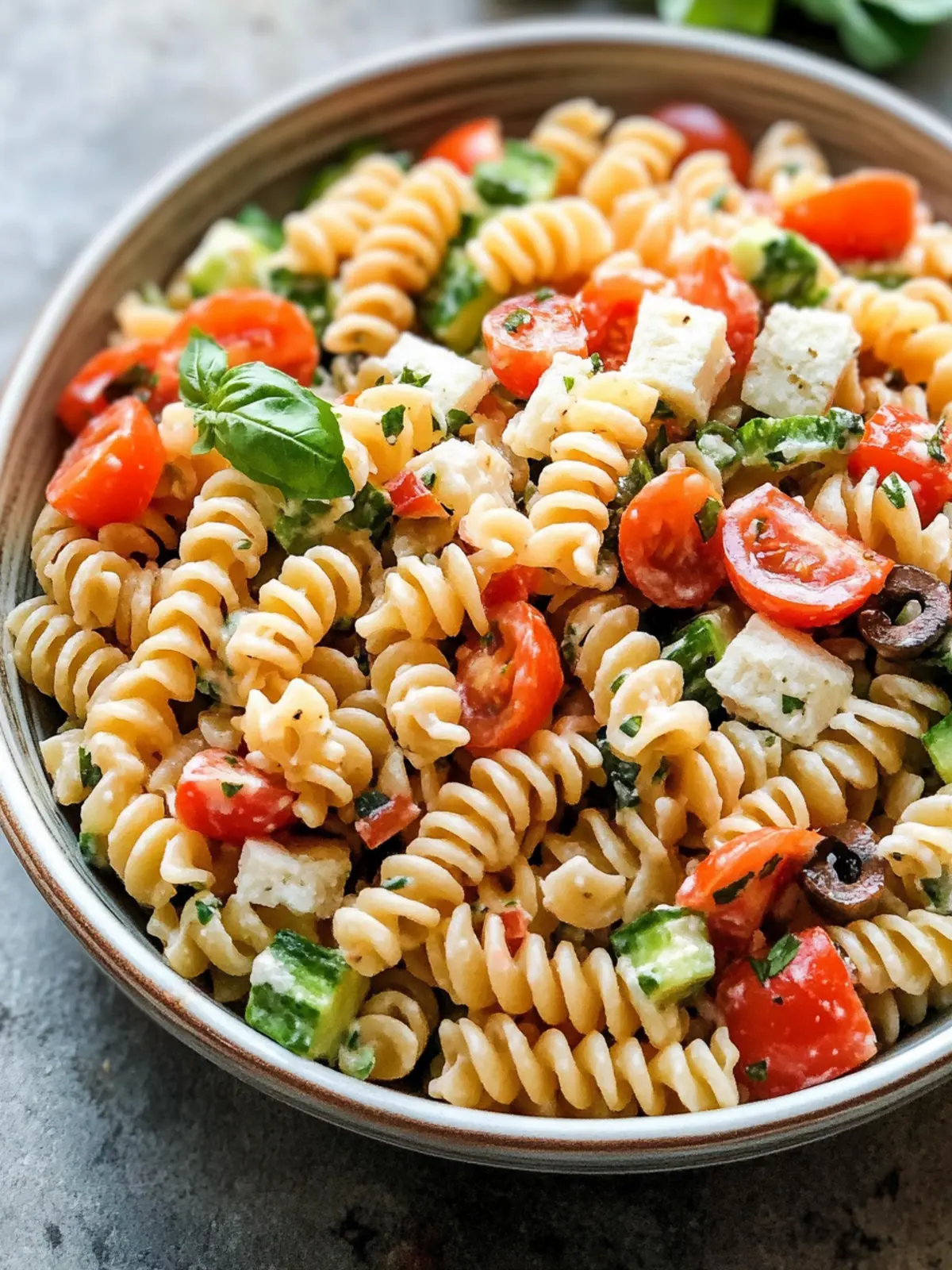 Delicious Italian Pasta Salad with Turkey Pepperoni Bliss 2 Italian Pasta Salad