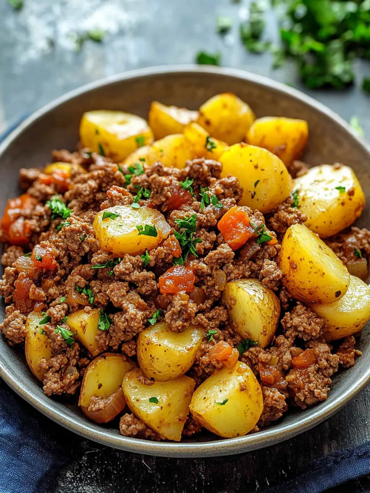 Savory Ground Beef with Potatoes Recipe for Easy Comfort Food 2 Ground Beef with Potatoes Recipe