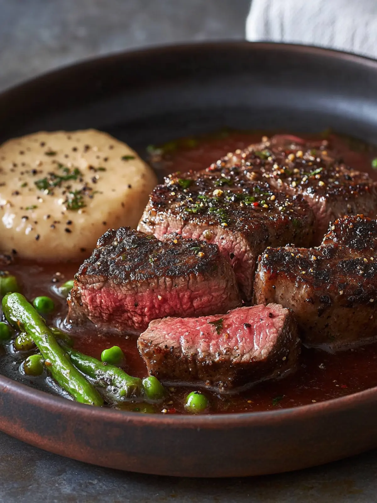 Steak au Poivre: Elegant Valentine s Day Dinner Idea 2 Steak au Poivre- Valentine s Day Dinner Ideas