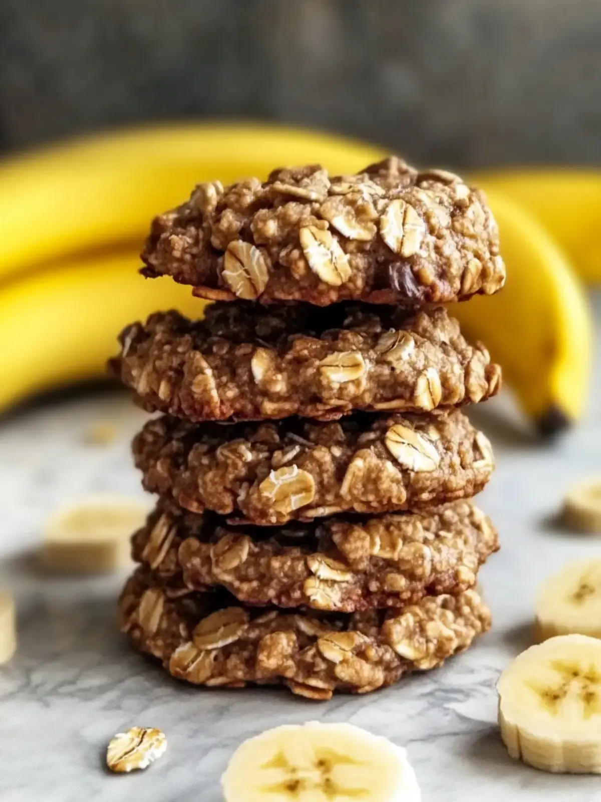 Delicious Healthy Banana Oatmeal Breakfast Cookie Recipe 4 Healthy Banana Oatmeal Breakfast Cookie Recipe