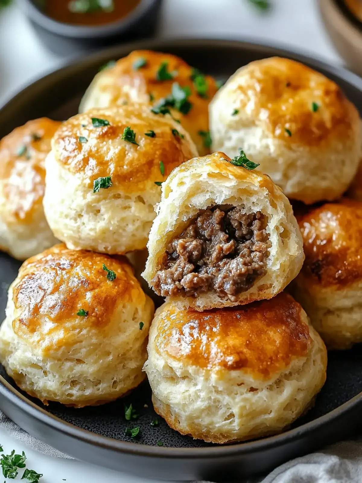 Ultimate Cheesy Beef Biscuit Bombs for Irresistible Comfort 4 Cheesy Beef Biscuit Bombs