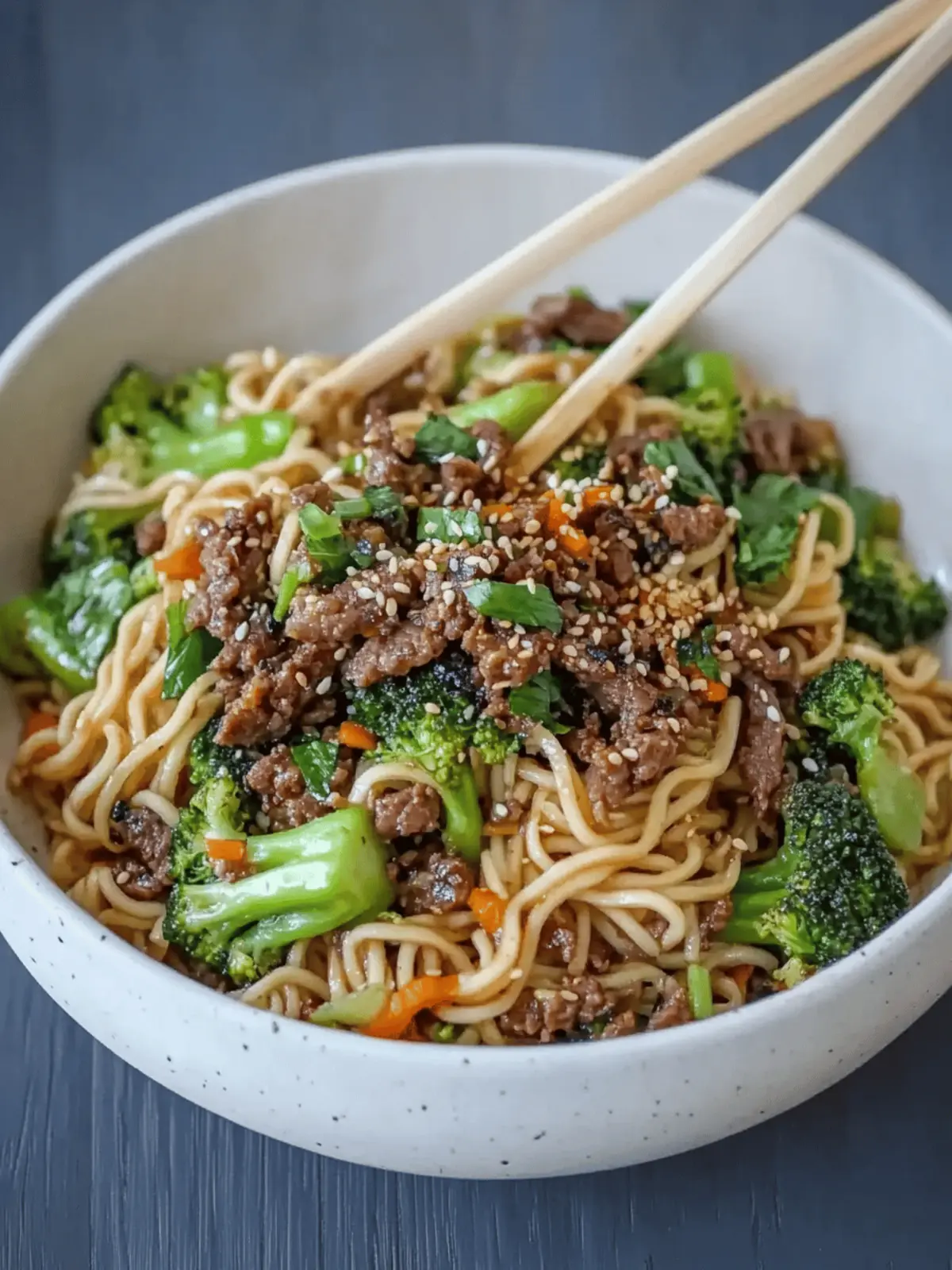 Quick Beef and Broccoli Noodles Ready in Just 20 Minutes 3 Quick Beef and Broccoli Noodles