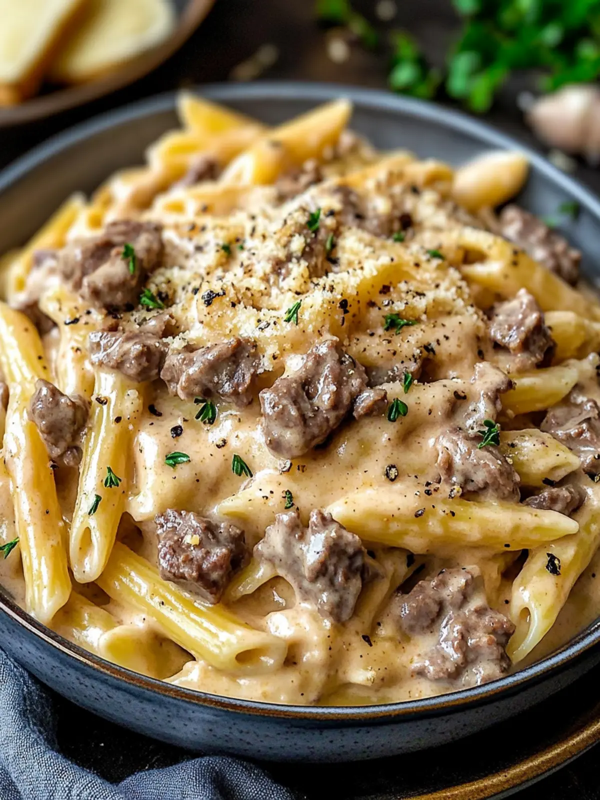 Irresistible High Protein Creamy Beef Pasta That Delights Always 3 Irresistible High Protein Creamy Beef Pasta Recipe