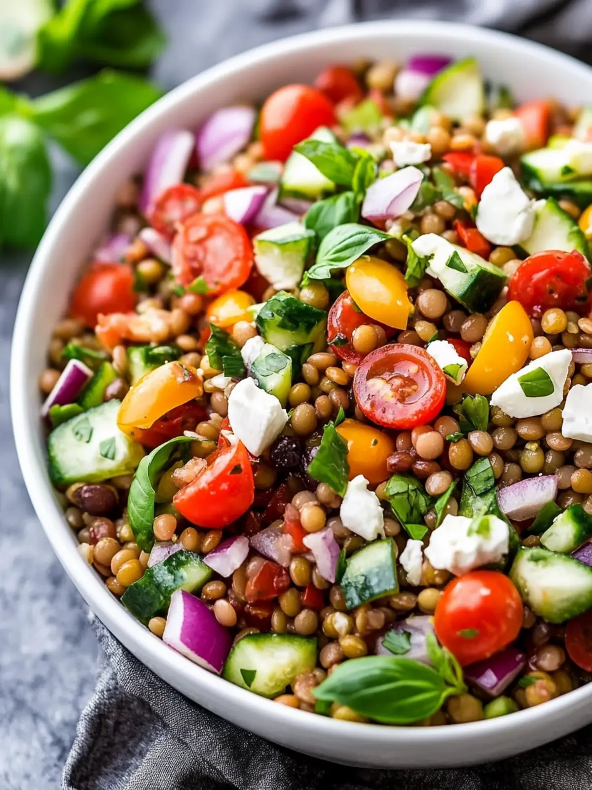 Mediterranean Lentil Salad That Will Brighten Your Weeknight 4 Mediterranean Lentil Salad