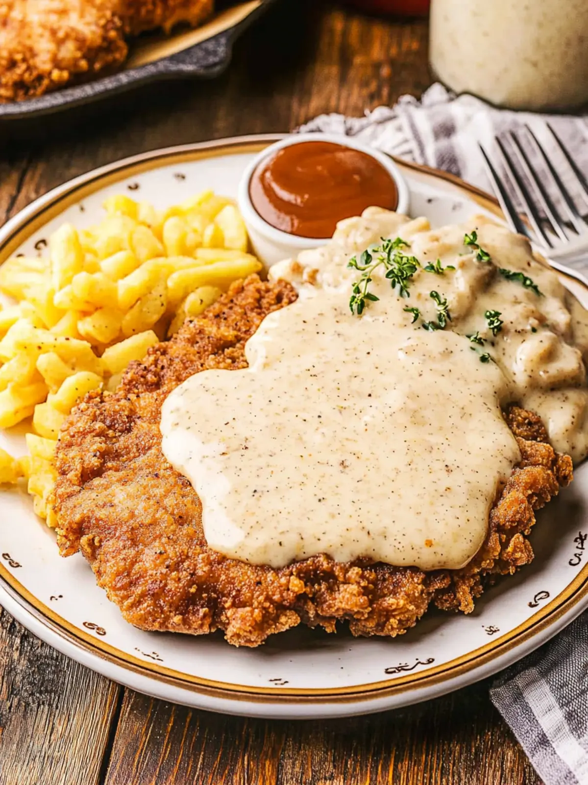 Ultimate Country Fried Steak Cracker Barrel Copycat Recipe 3 Country Fried Steak (Cracker Barrel Copycat)
