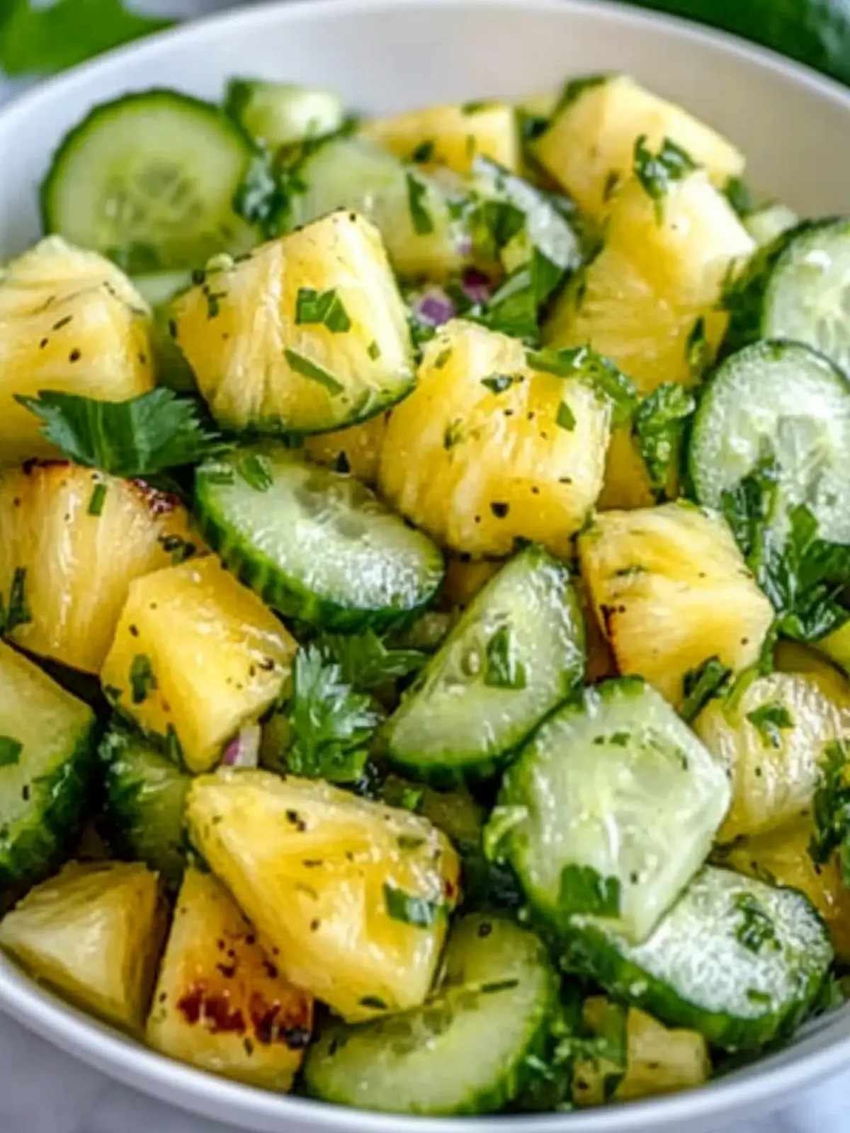 Revitalize Your Meals with Pineapple Cucumber Salad Bliss 3 Pineapple Cucumber Salad