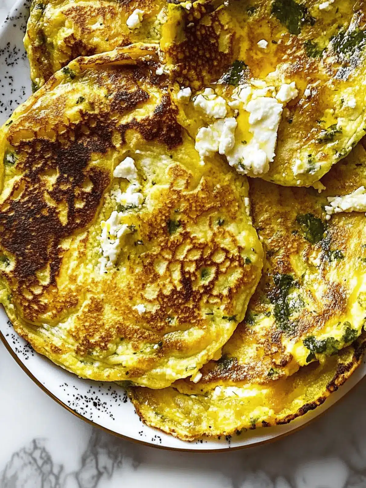 Irresistible Feta and Mozzarella Cachapas with Honey and Lime 2 Feta and mozzarella cachapas with honey and lime