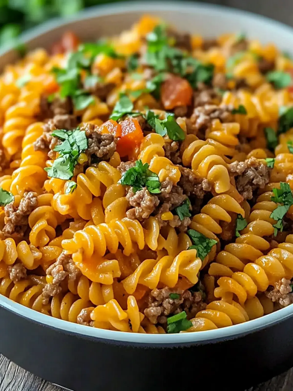 One Pot Beef Taco Pasta That Will Spice Up Dinner Tonight 3 One Pot Beef Taco Pasta