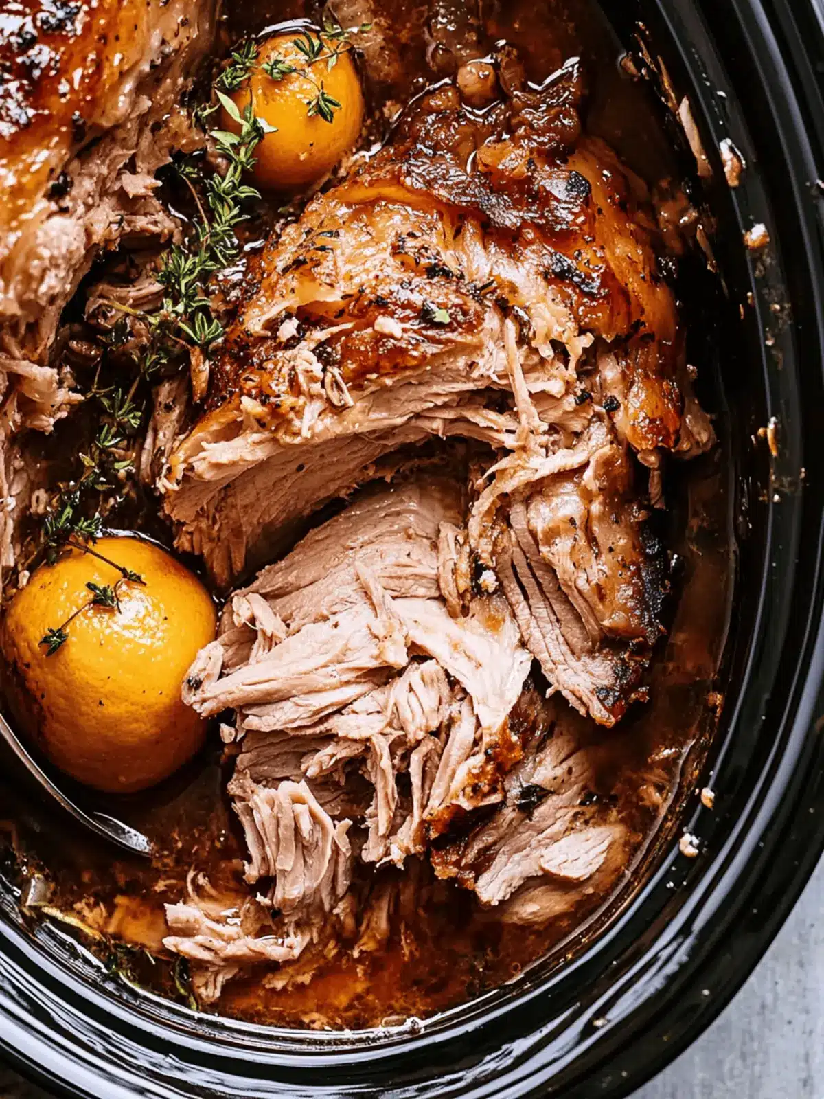 Fall-Apart Tender Slow Cooker Pork Shoulder You ll Love! 3 Slow Cooker Pork Shoulder (Crockpot Recipe Fall-Apart Tender!)