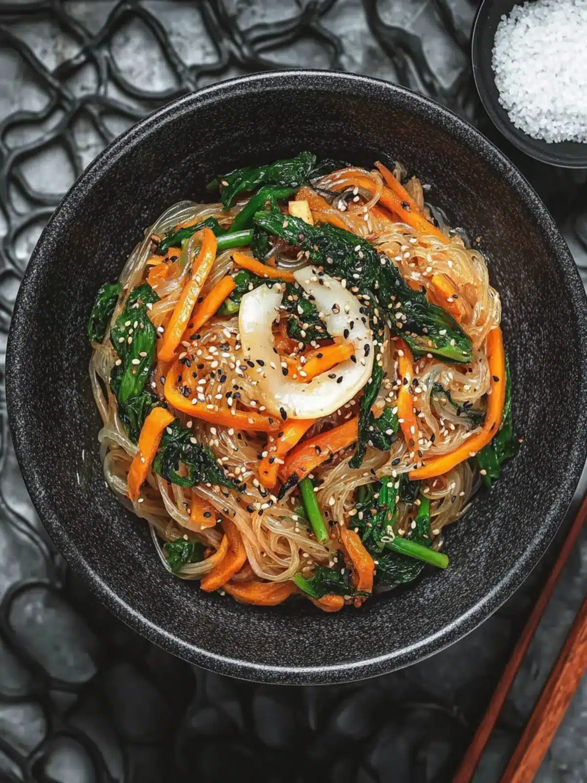Savor Stir-Fried Sweet Potato Noodles (Japchae) Tonight! 4 Stir-Fried Sweet Potato Noodles (Japchae)