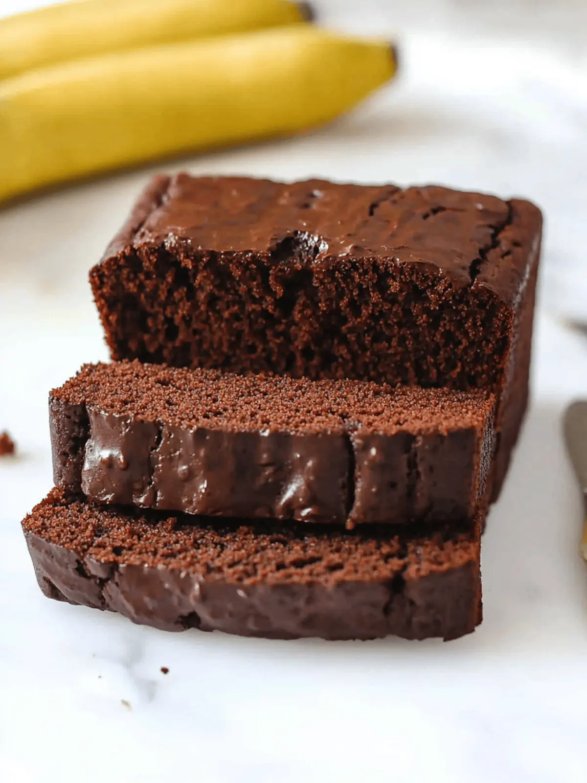 Easy Chocolate Banana Bread That Will Brighten Your Day 2 Easy Chocolate Banana Bread