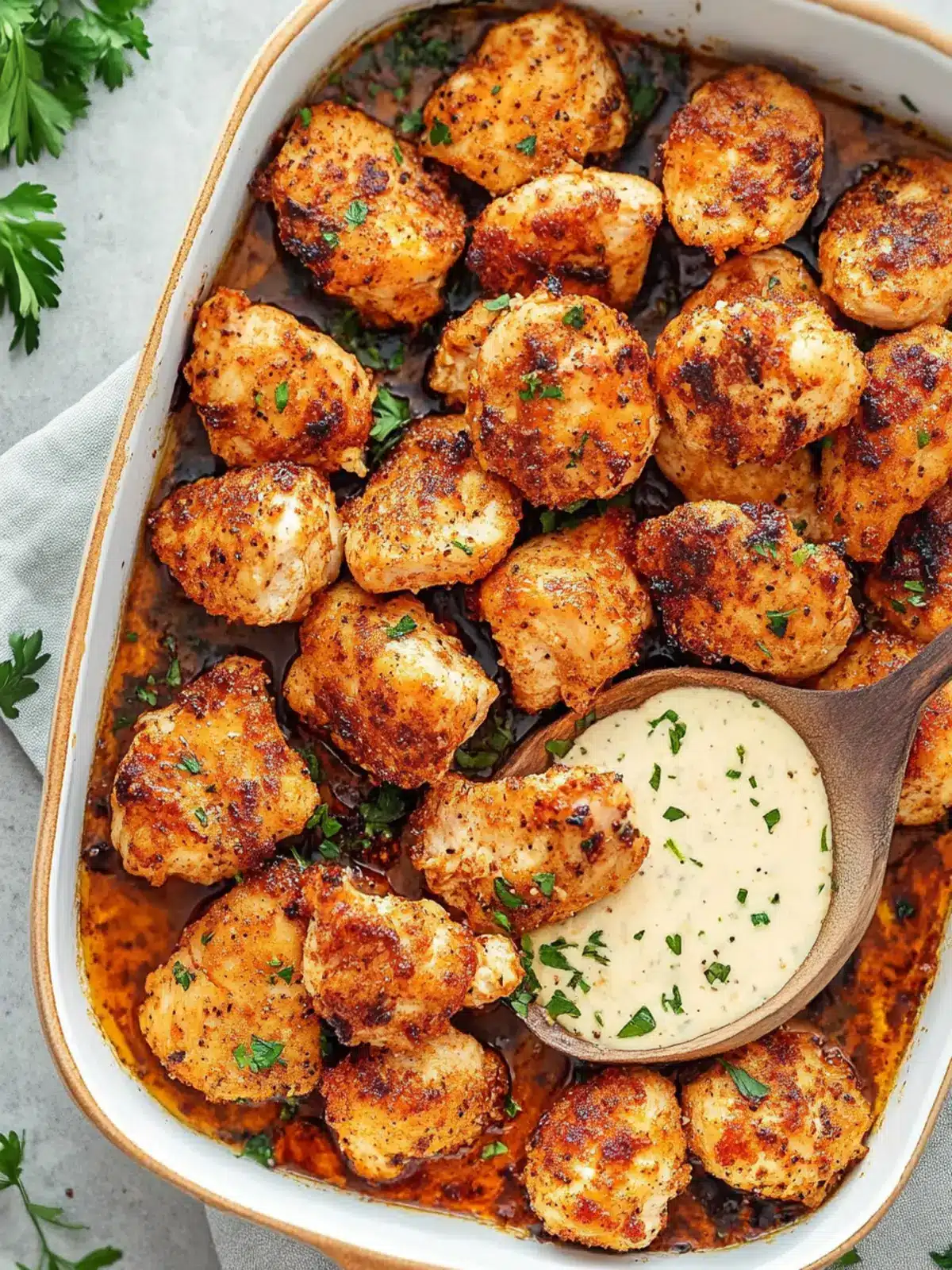 Oven Baked Chicken Bites That Make Weeknight Meals a Breeze 3 Oven Baked Chicken Bites