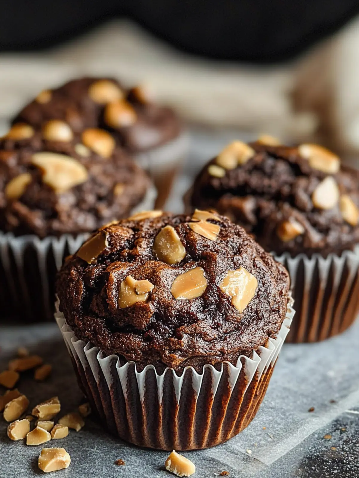 Irresistible Chocolate Peanut Butter Muffins You ll Love 3 Chocolate Peanut Butter Muffins