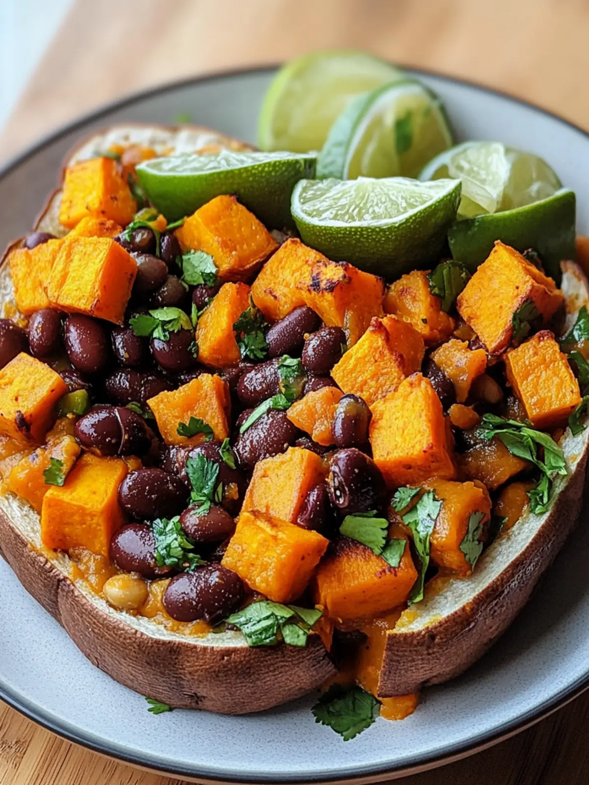 Savor the Flavor: Vegan Sweet Potato Black Bean Delight 4 Vegan Sweet Potato Black Bean