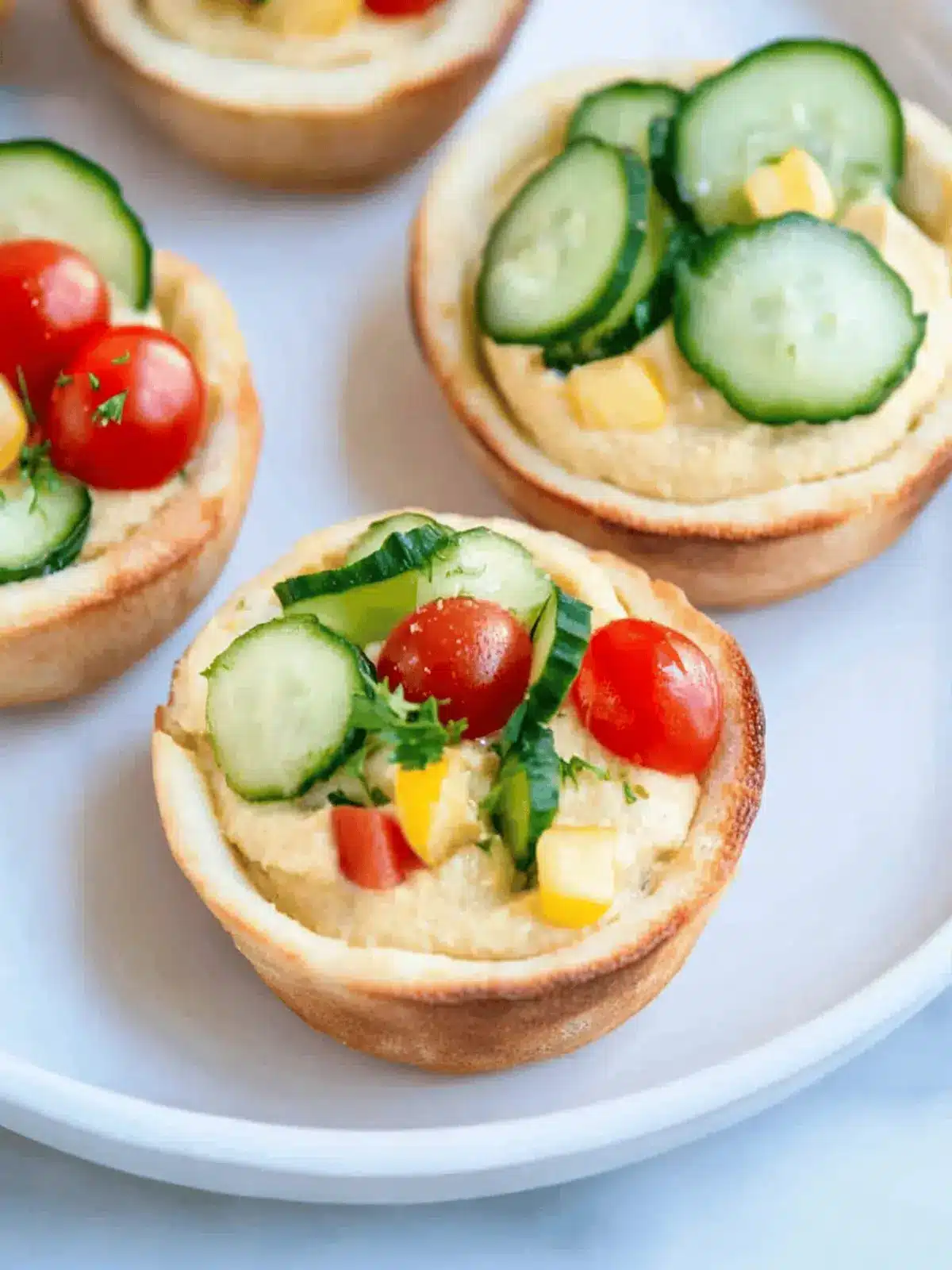 Easy Hummus Cups: Fun Party Bites Everyone Will Love 3 Easy Hummus Cups