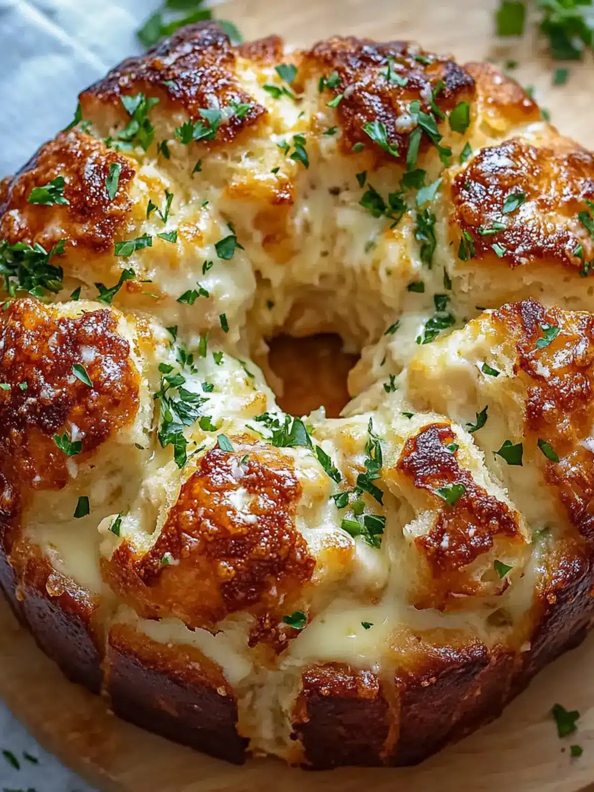 Irresistible Chicken Alfredo Monkey Bread for Fun Gatherings 2 Chicken Alfredo Monkey Bread